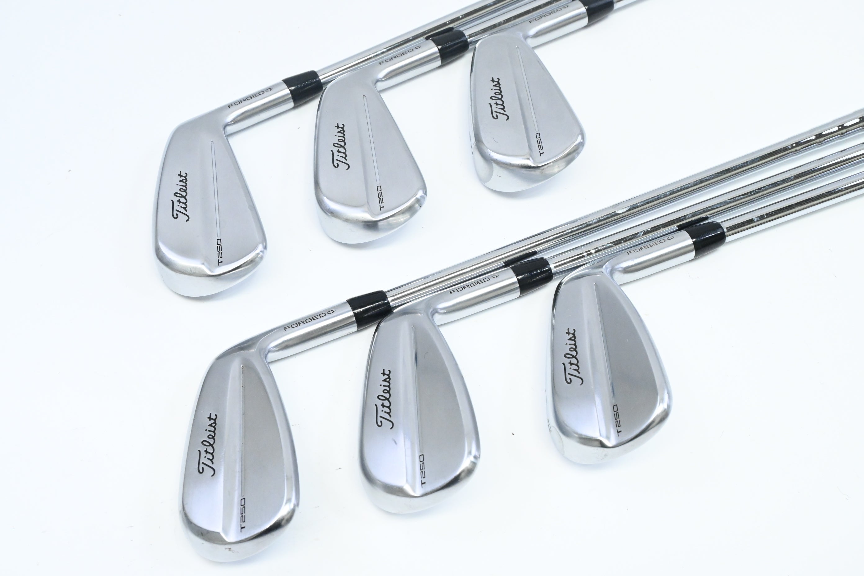 Titleist T250 2025 Irons / 5-PW / Stiff Flex AMT Black Shafts