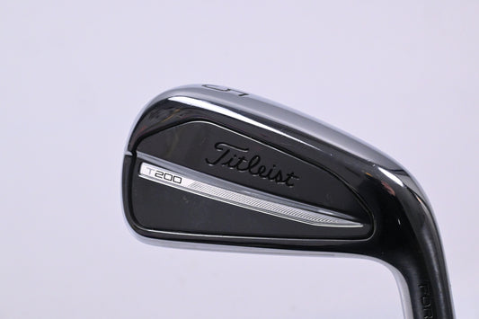 Titleist T200 2023 #5 Iron / 24 Degree / Stiff Flex AMT Black S300 Shaft