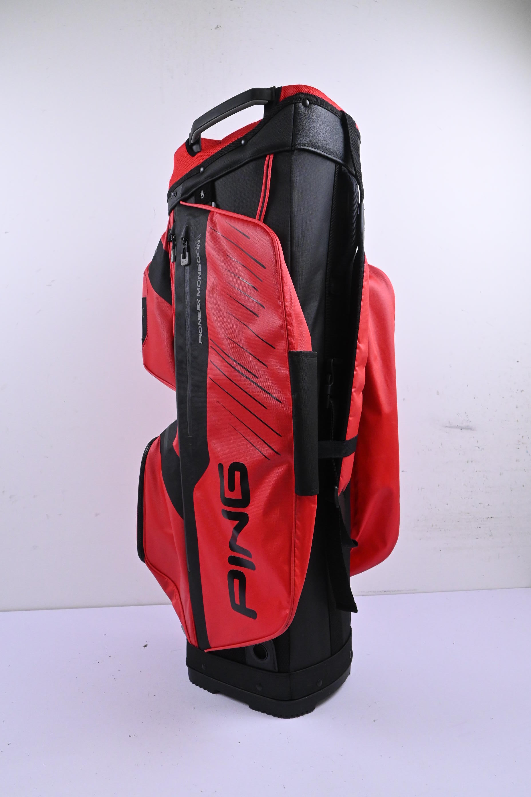 Ping Pioneer Monsoon Cart Bag / 15-Way Divider / Red & Black