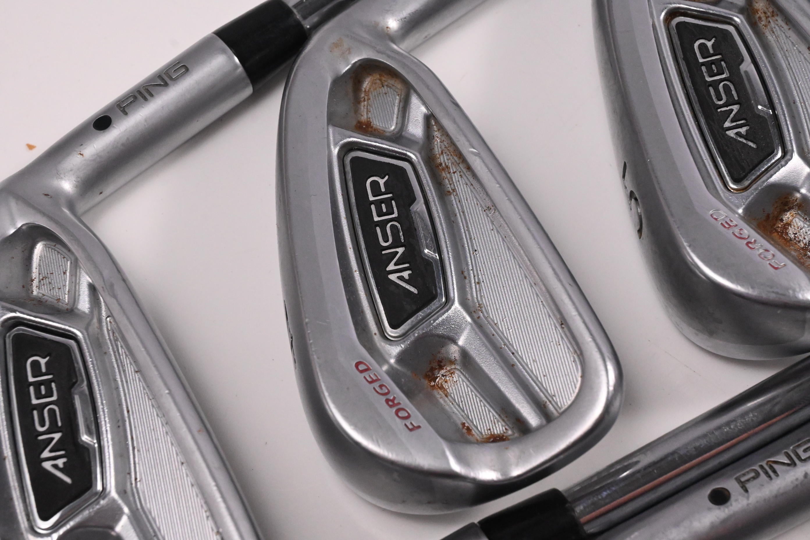 Ping Anser 2014 Irons / 3-PW / Black Dot / Stiff Flex Dynamic Gold S300 Shafts