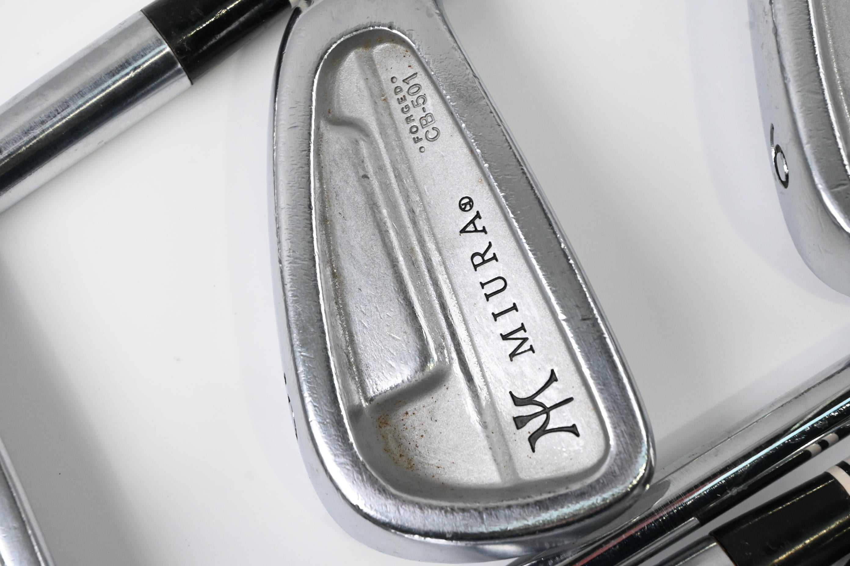 Miura CB-501 Irons / 4-PW / Stiff Flex KBS Tour 90 Shafts