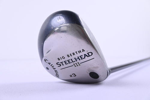 Callaway Steelhead III #3 Wood / 15 Degree / Regular Flex Steelhead III Shaft