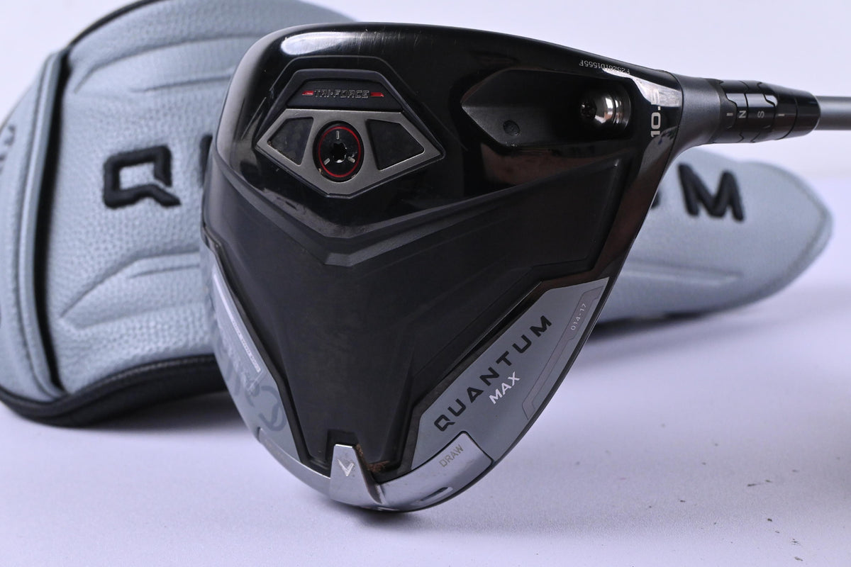 Callaway Quantum Max Driver / 10.5 Degree / Regular Flex Denali Frost Silver 50