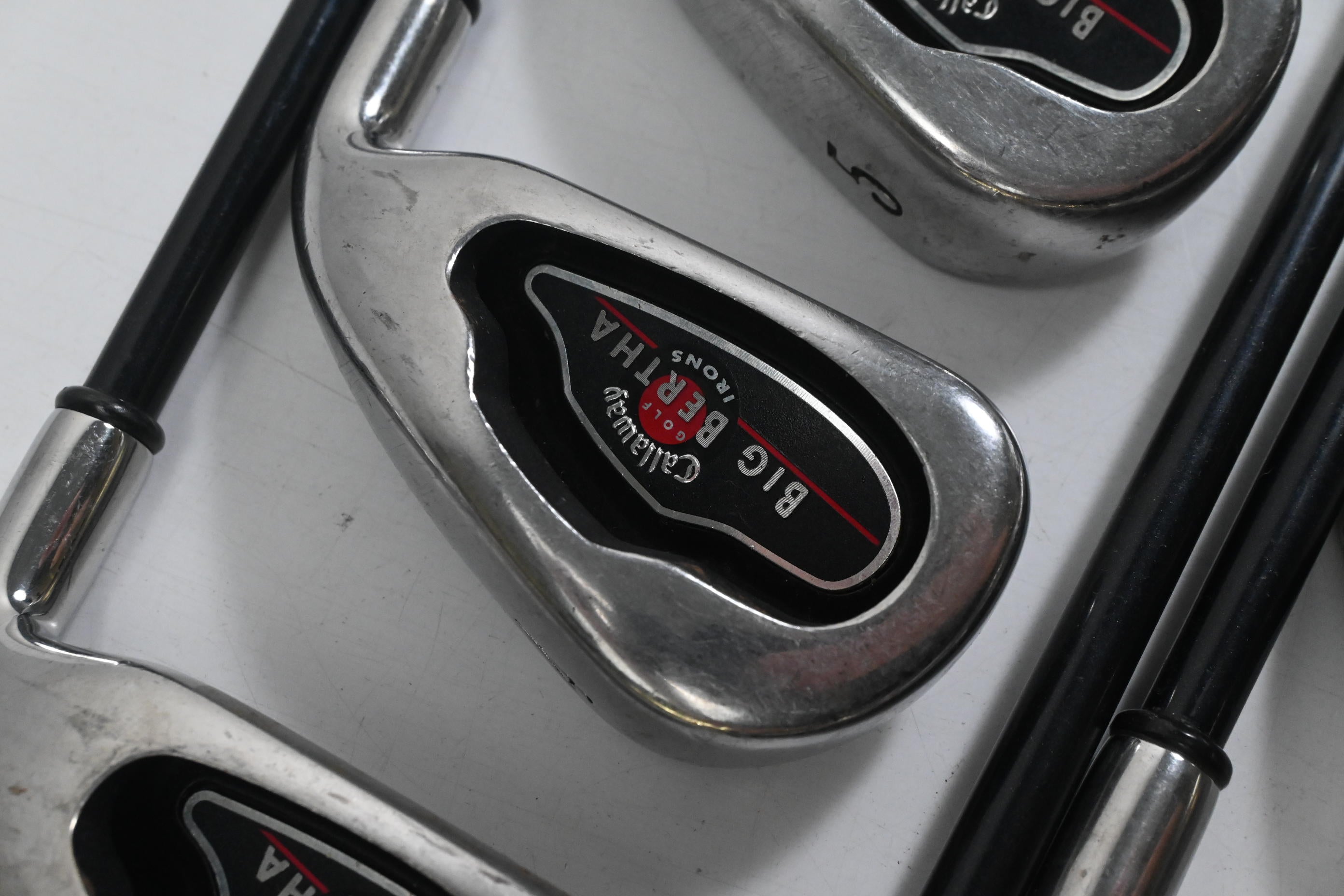 Callaway Big Bertha 2004 Irons / 3-PW+SW / Regular Flex RCH 75 Shafts