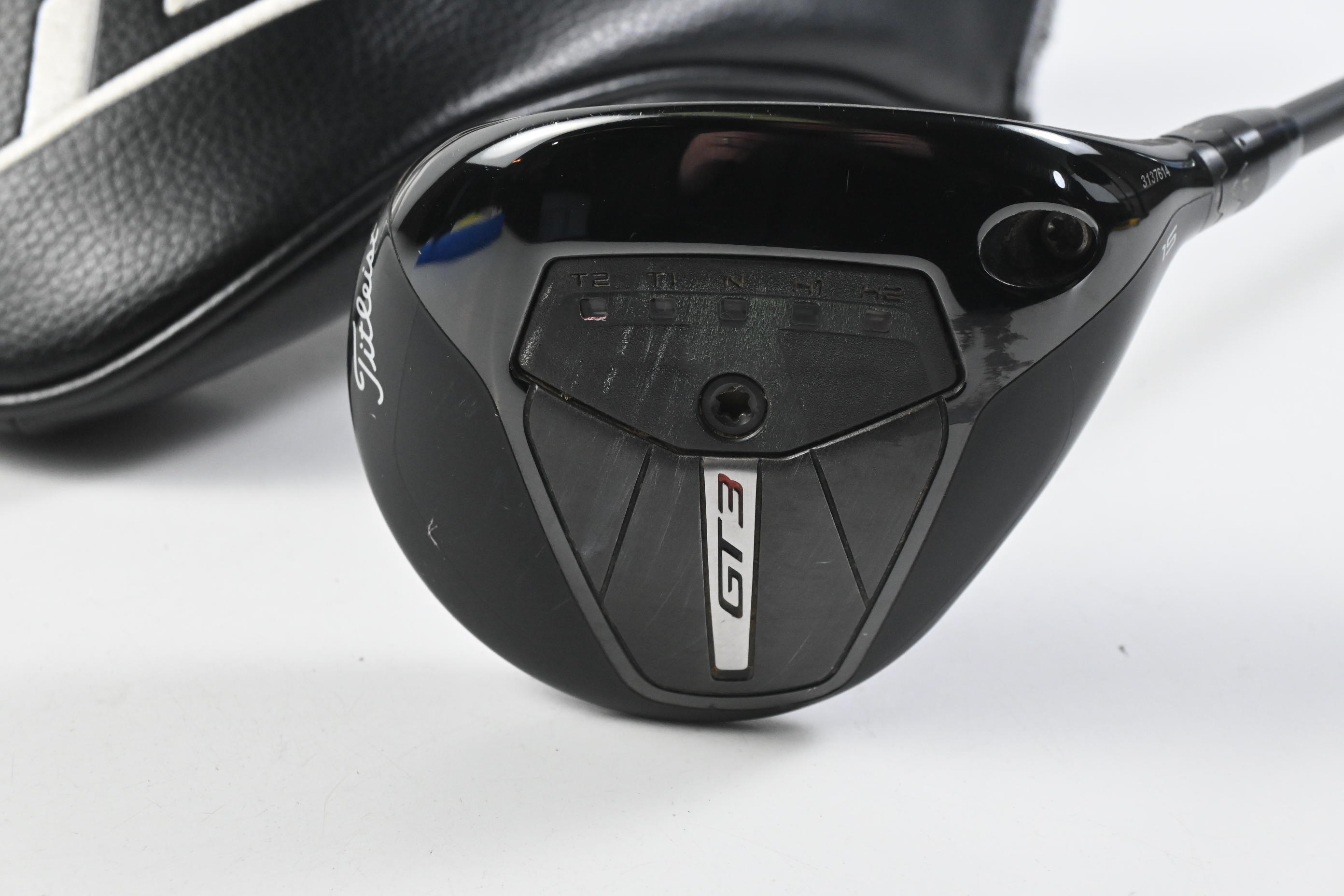 Titleist GT3 #3 Wood / 15 Degree / Stiff Flex Hzrdus Gen 5 Black 70 Shaft