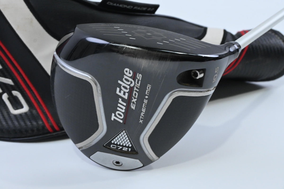 Tour Edge Exotics C721 Driver / 10.5 Degree / Senior Flex Fujikura Air Speeder 40