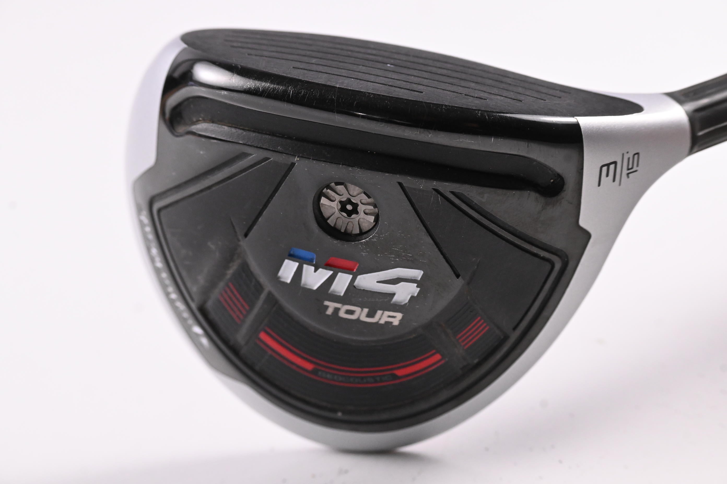 Tour Issue Taylormade M4 Tour #3 Wood / 15 Degree / TX-Flex Aldila Rogue Silver