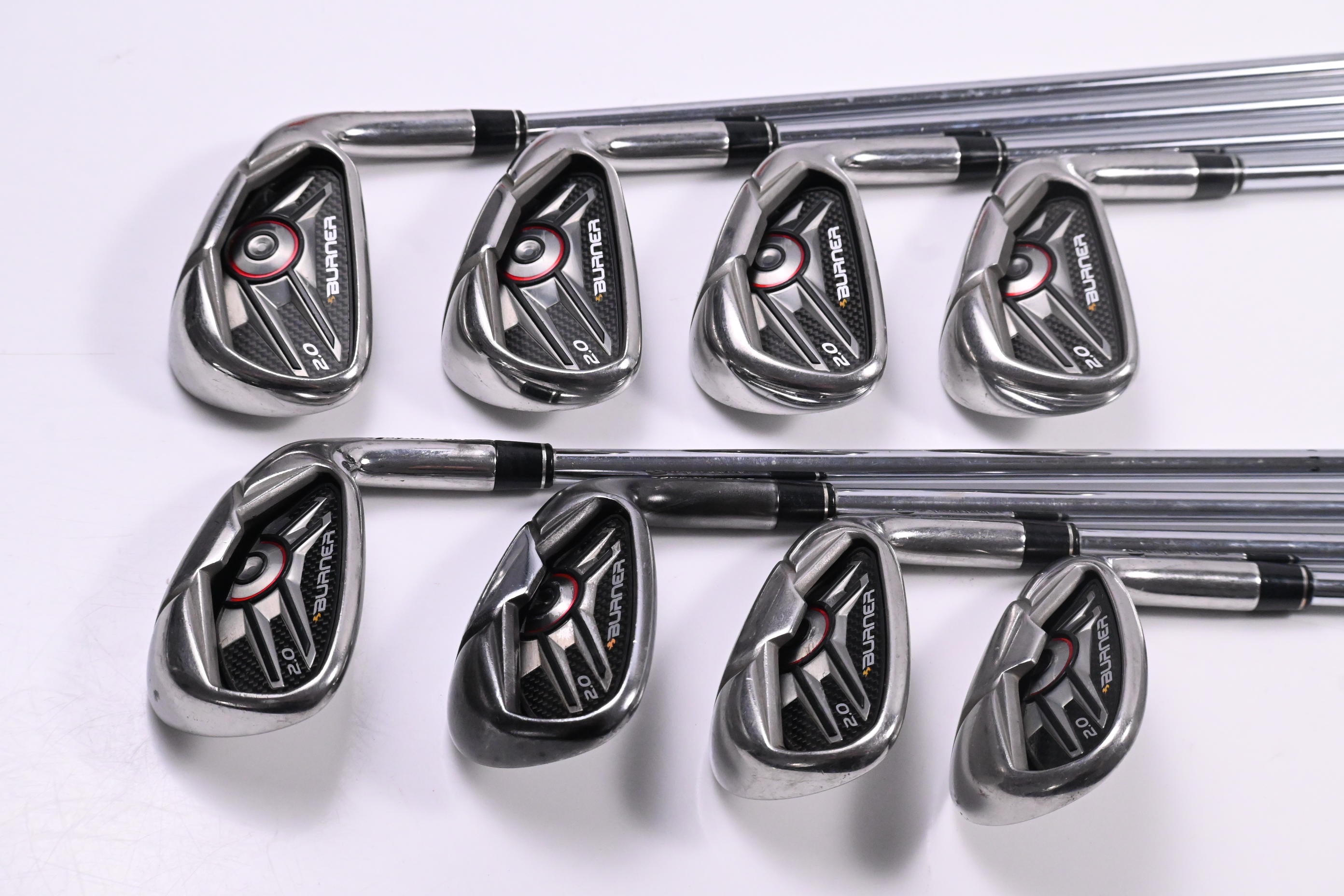 Taylormade Burner 2.0 Irons / 4-PW+SW / Regular Flex Taylormade 85 Shafts