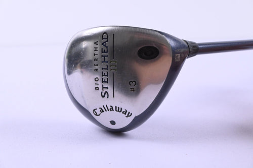Callaway Steelhead III #3 Wood / 15 Degree / Regular Flex Steelhead III Shaft