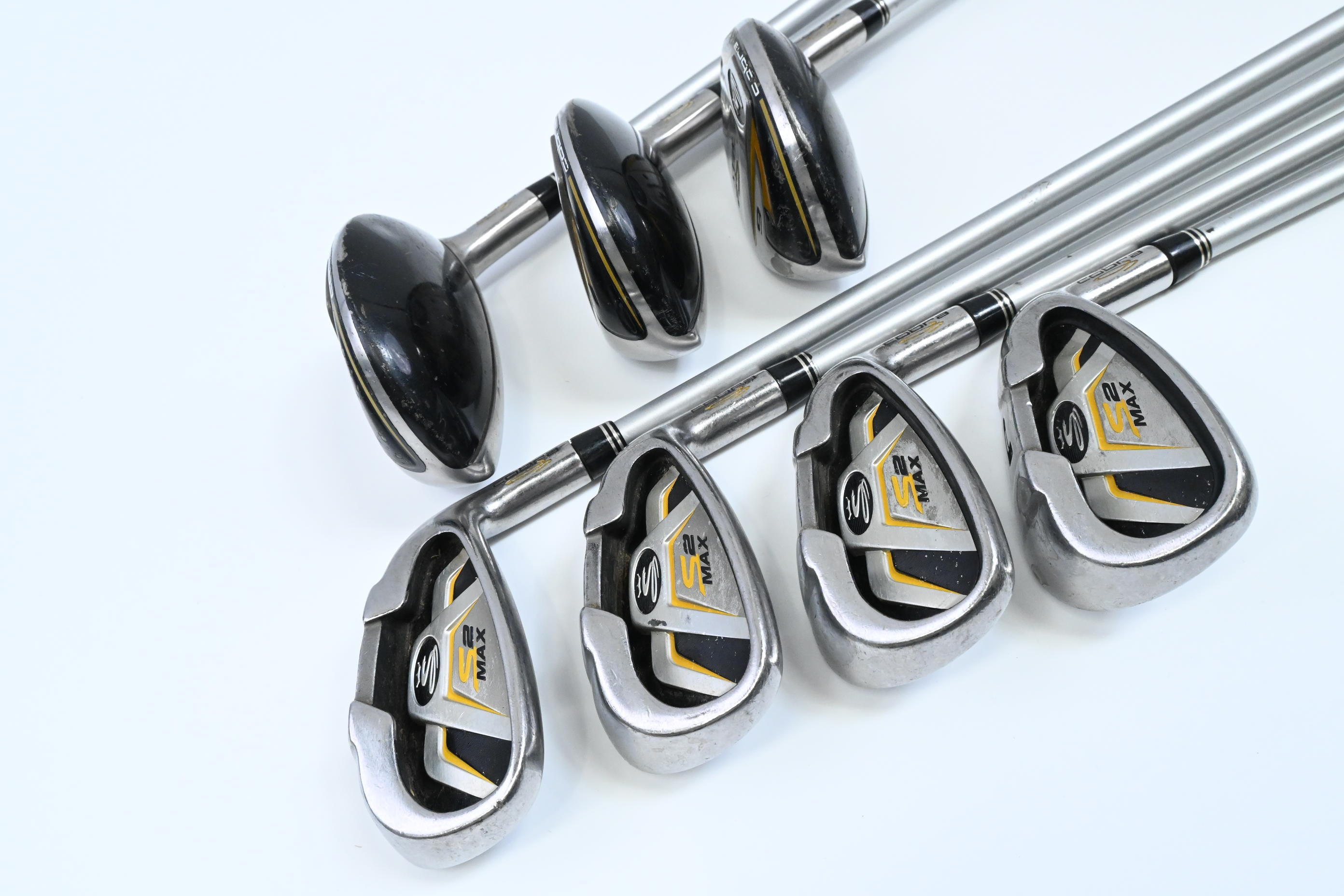Cobra S2 Max Irons / 4-PW / Senior Flex Aldila DVS 55 Shafts