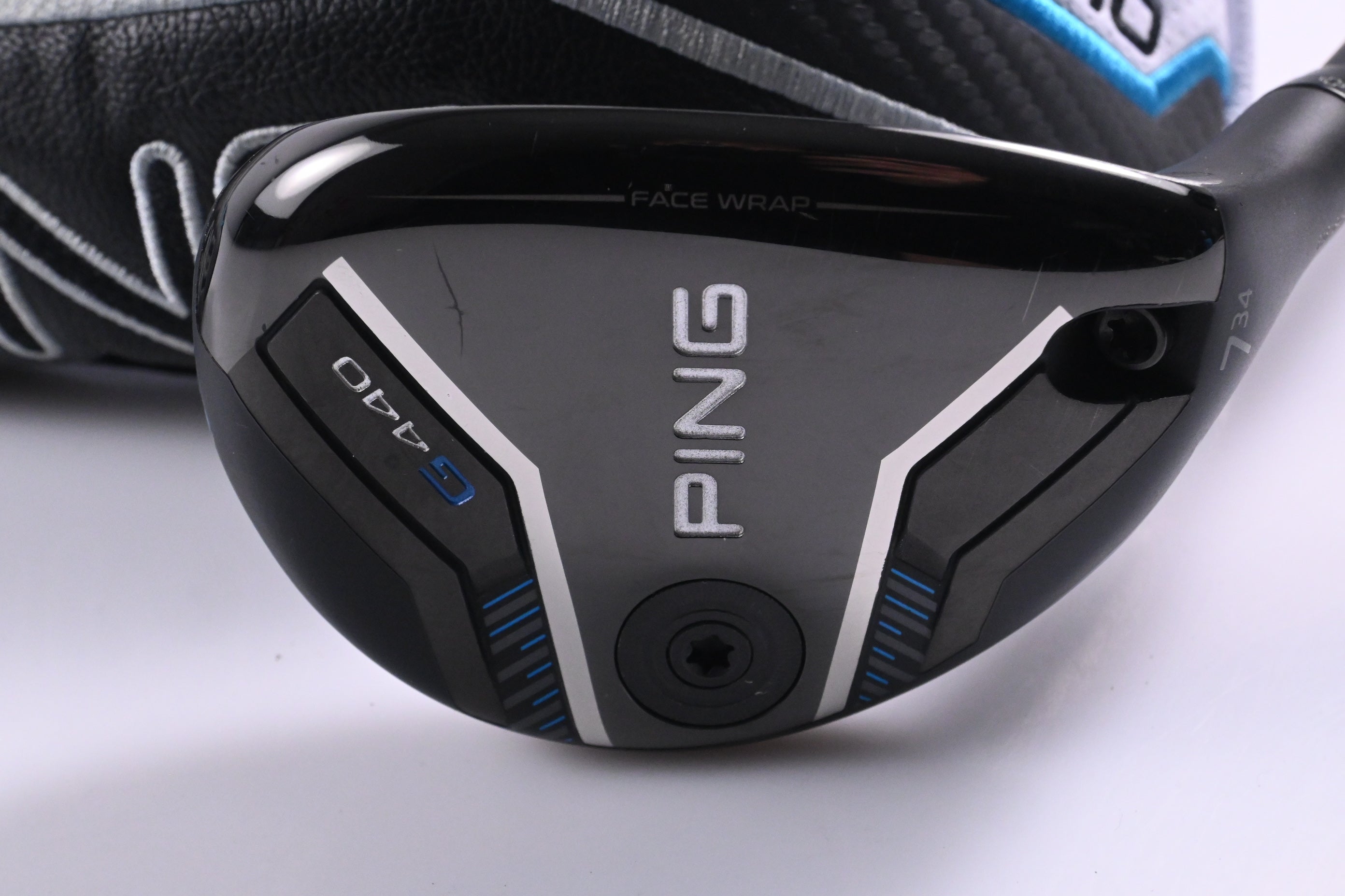 Ping G440 #7 Hybrid / 34 Degree / Regular Flex Ping Alta CB Blue 70 Shaft