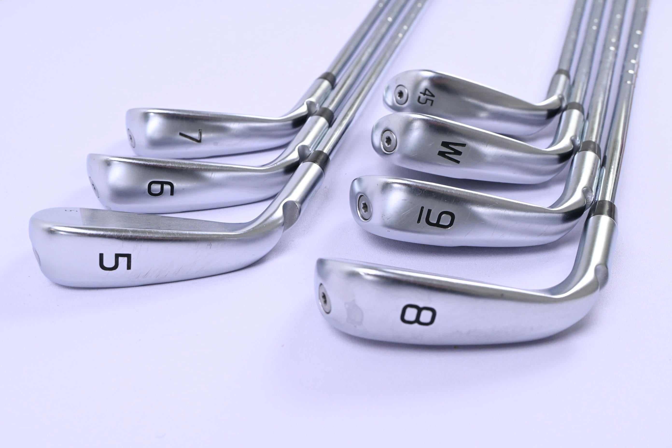 Ping G430 Irons / 5-PW+GW / Black Dot / Stiff Flex Dynamic Gold 105 S300 Shafts