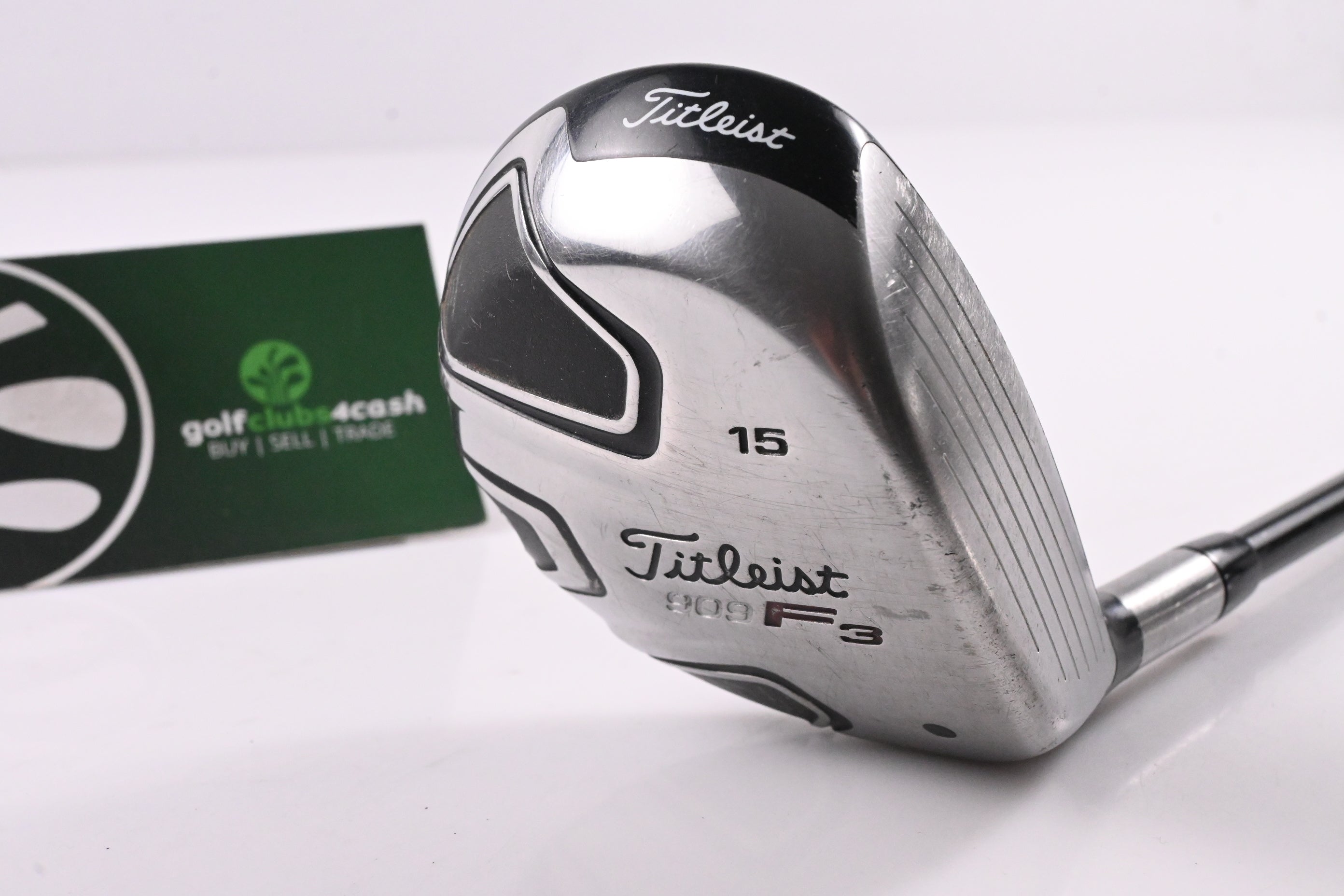 Titleist 909 F3 #3 Wood / 15 Degree / Stiff Flex Aldila VooDoo Shaft