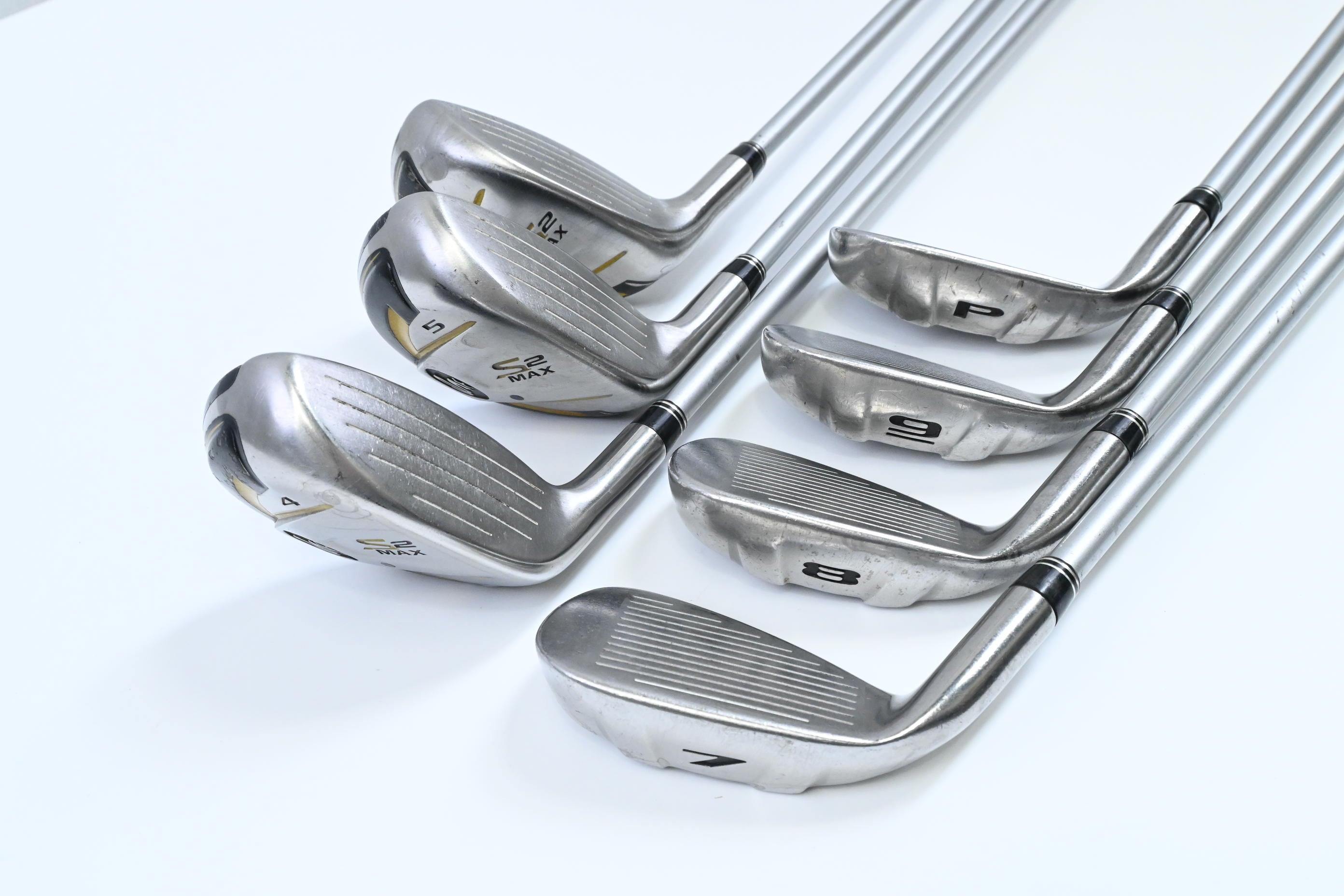 Cobra S2 Max Irons / 4-PW / Senior Flex Aldila DVS 55 Shafts