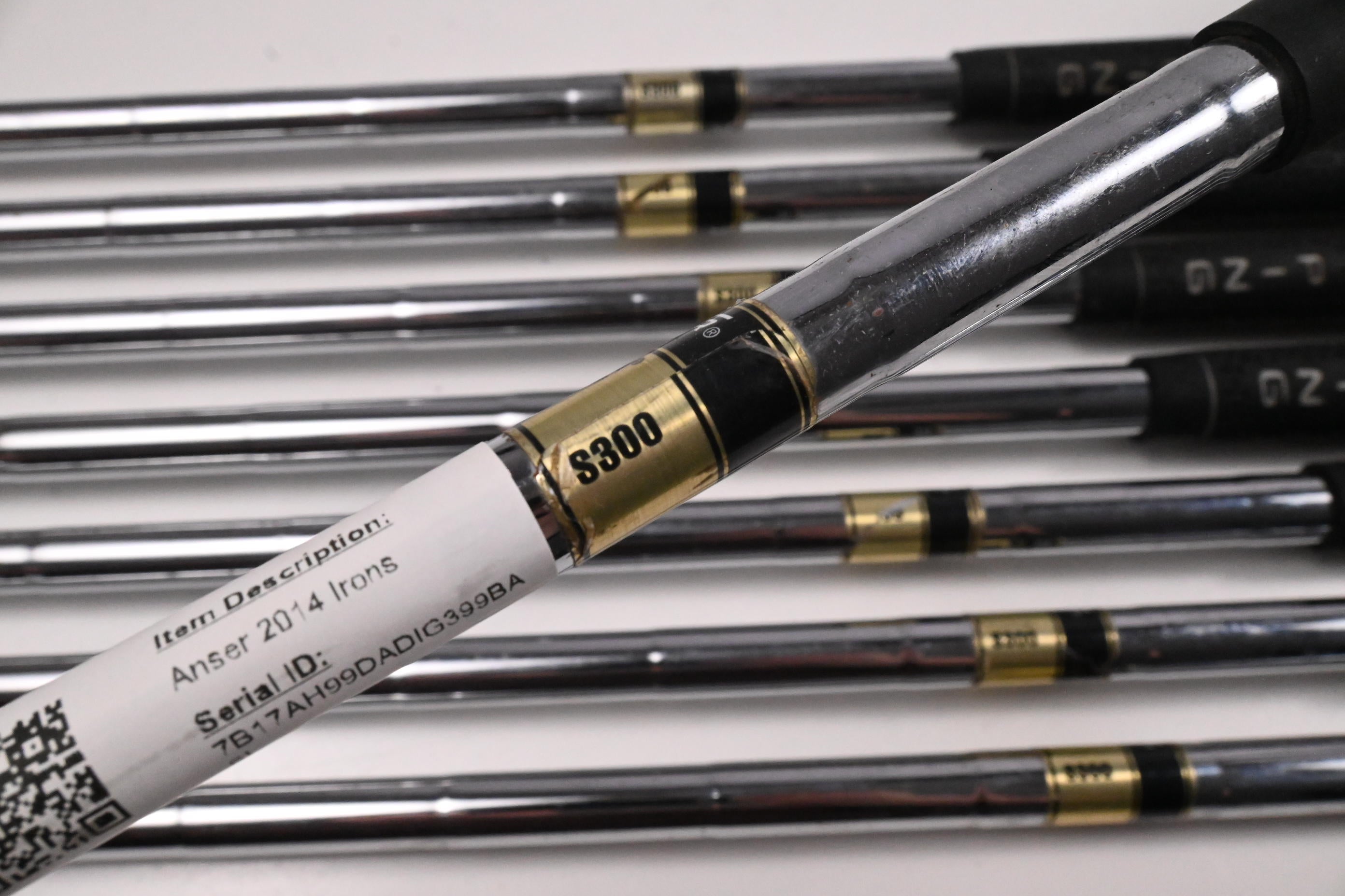 Ping Anser 2014 Irons / 3-PW / Black Dot / Stiff Flex Dynamic Gold S300 Shafts