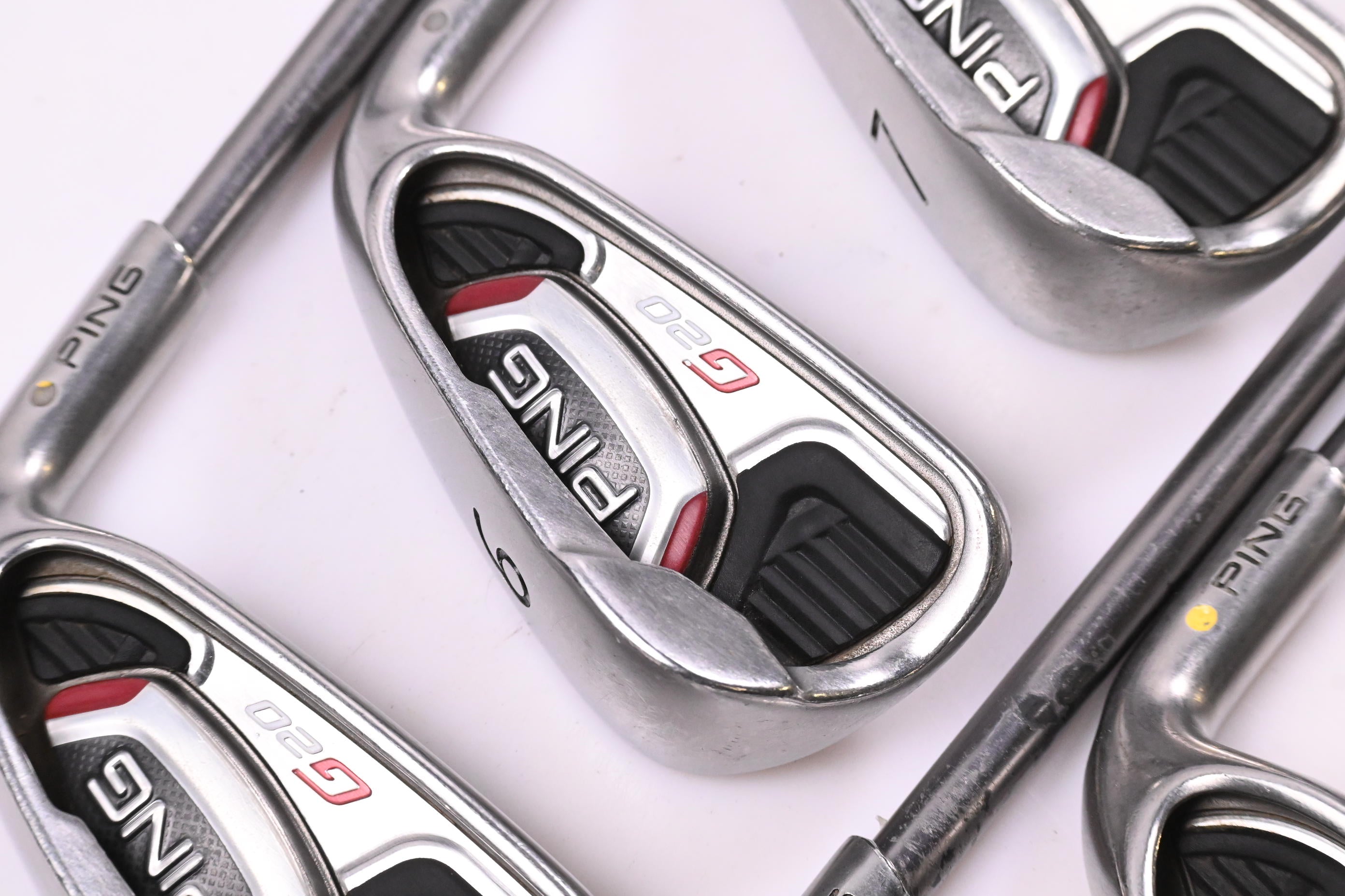 Ping G20 Irons / 5-PW / Yellow Dot / Senior Flex Ping TFC 169 I Shafts