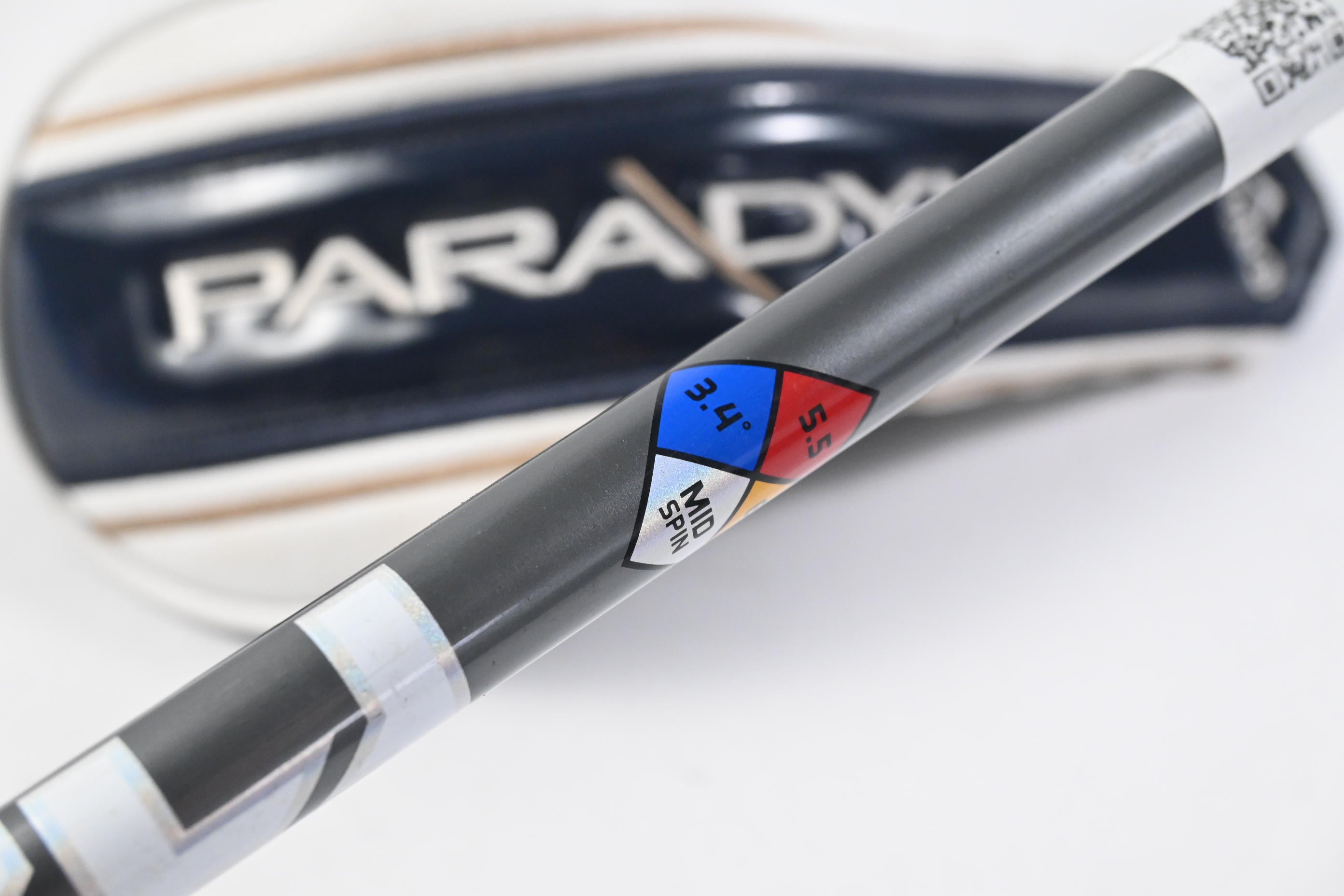 Callaway Paradym #3 Hybrid / 18 Degree / Regular Flex HZRDUS Silver 65 Shaft