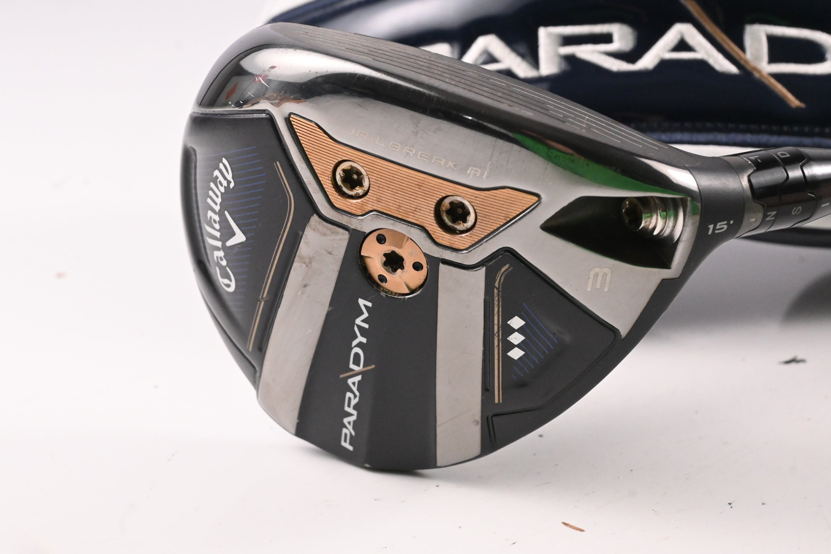 Callaway Paradym Triple Diamond #3 Wood / 15 Degree / X-Flex Kai'li White 70