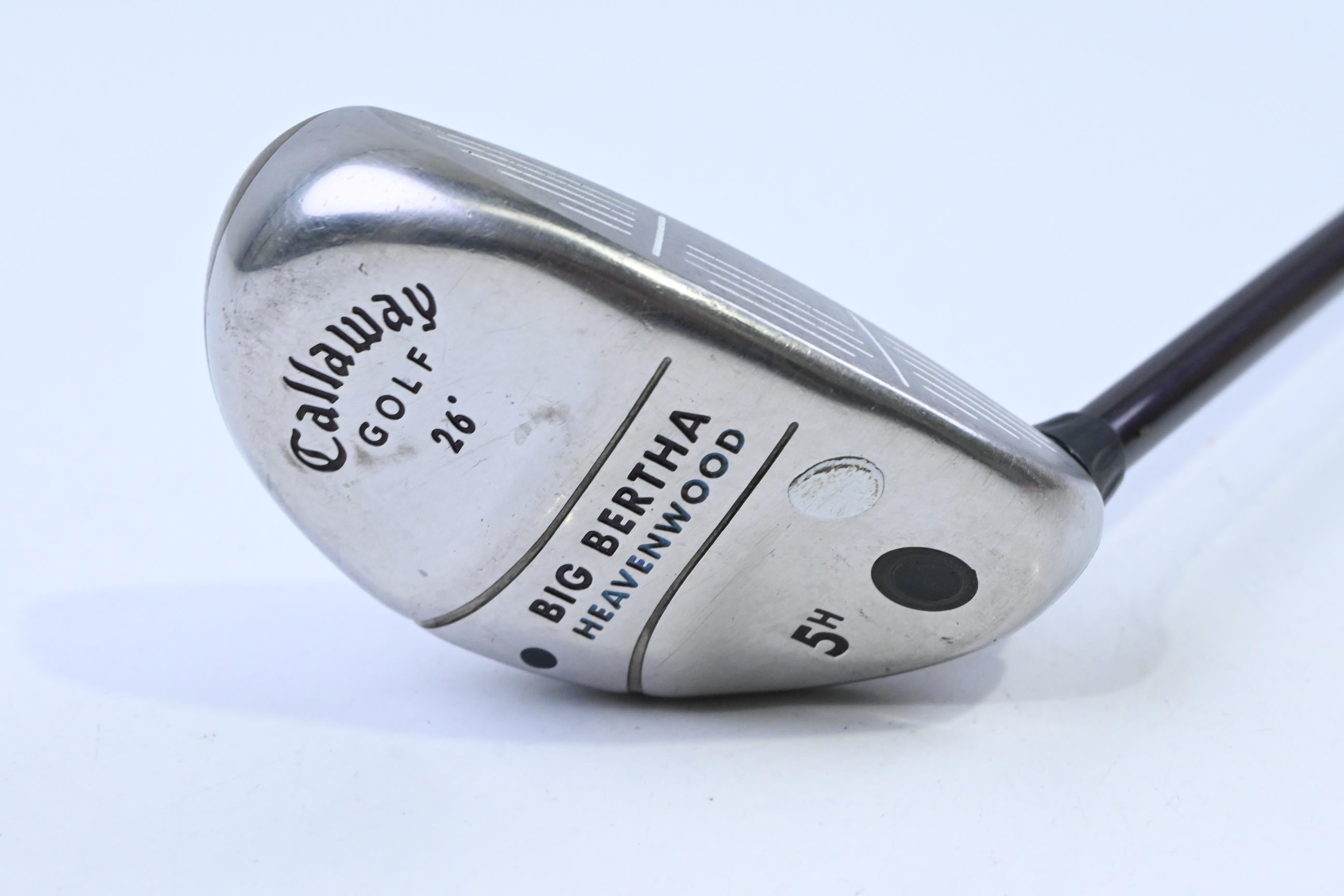 Ladies Callaway Heavenwood #5 Hybrid / 26 Degree / Ladie Flex Big Bertha Gems 55