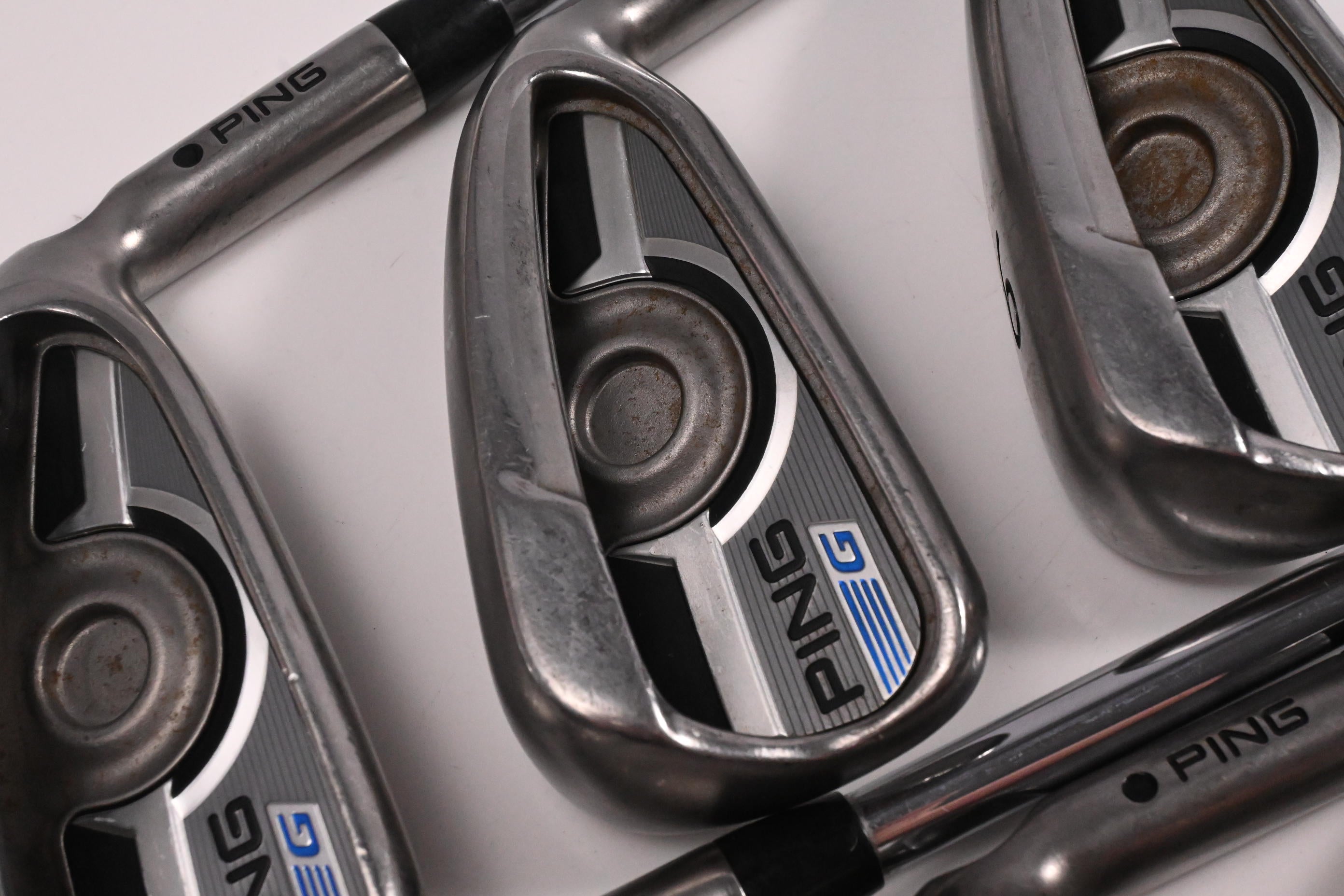 Ping G Series Irons / 4-PW / Black Dot / Regular Flex Ping CFS Distance Shafts