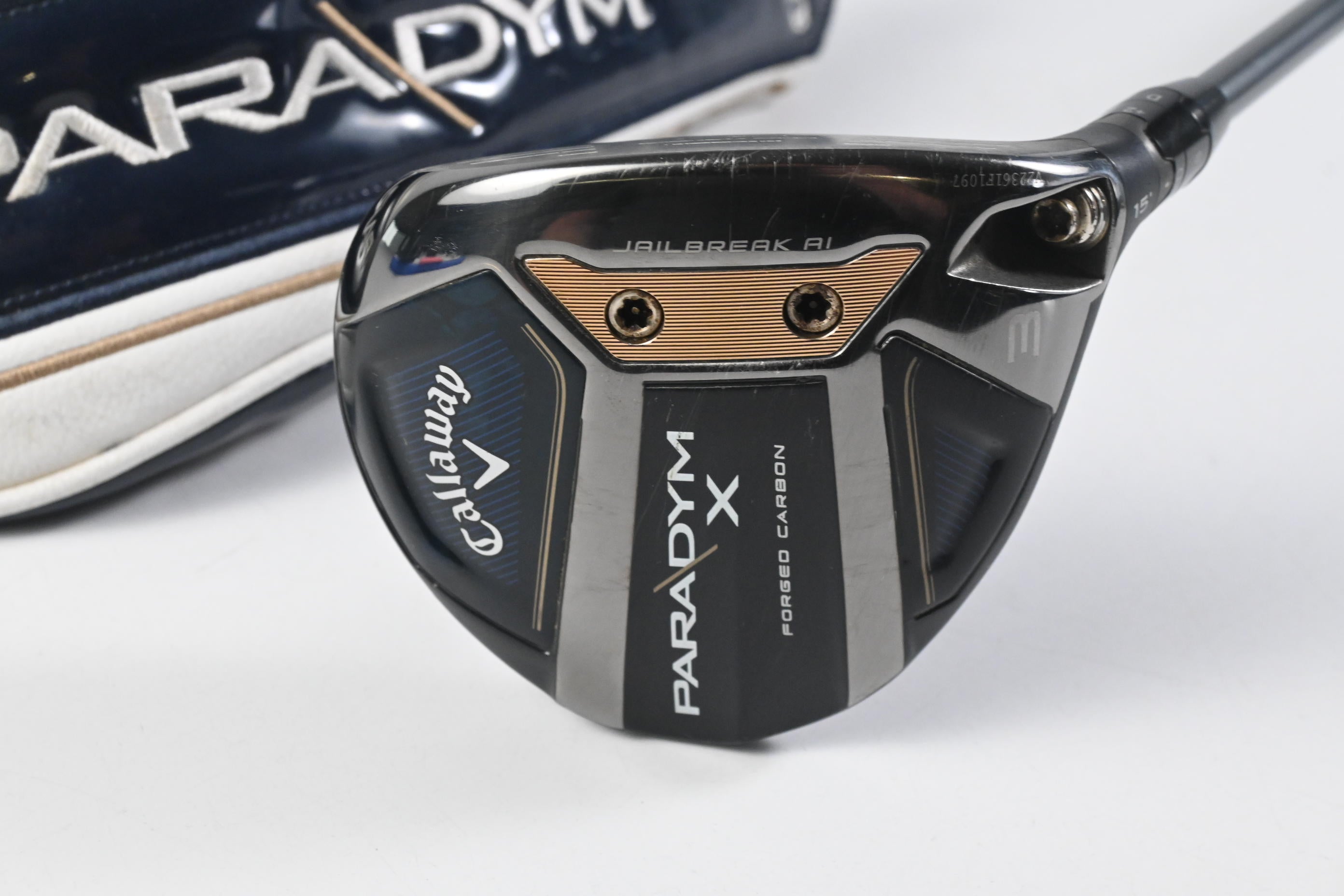 Callaway Paradym X #3 Wood / 15 Degree / Regular Flex Hzrdus Silver 60 Shaft