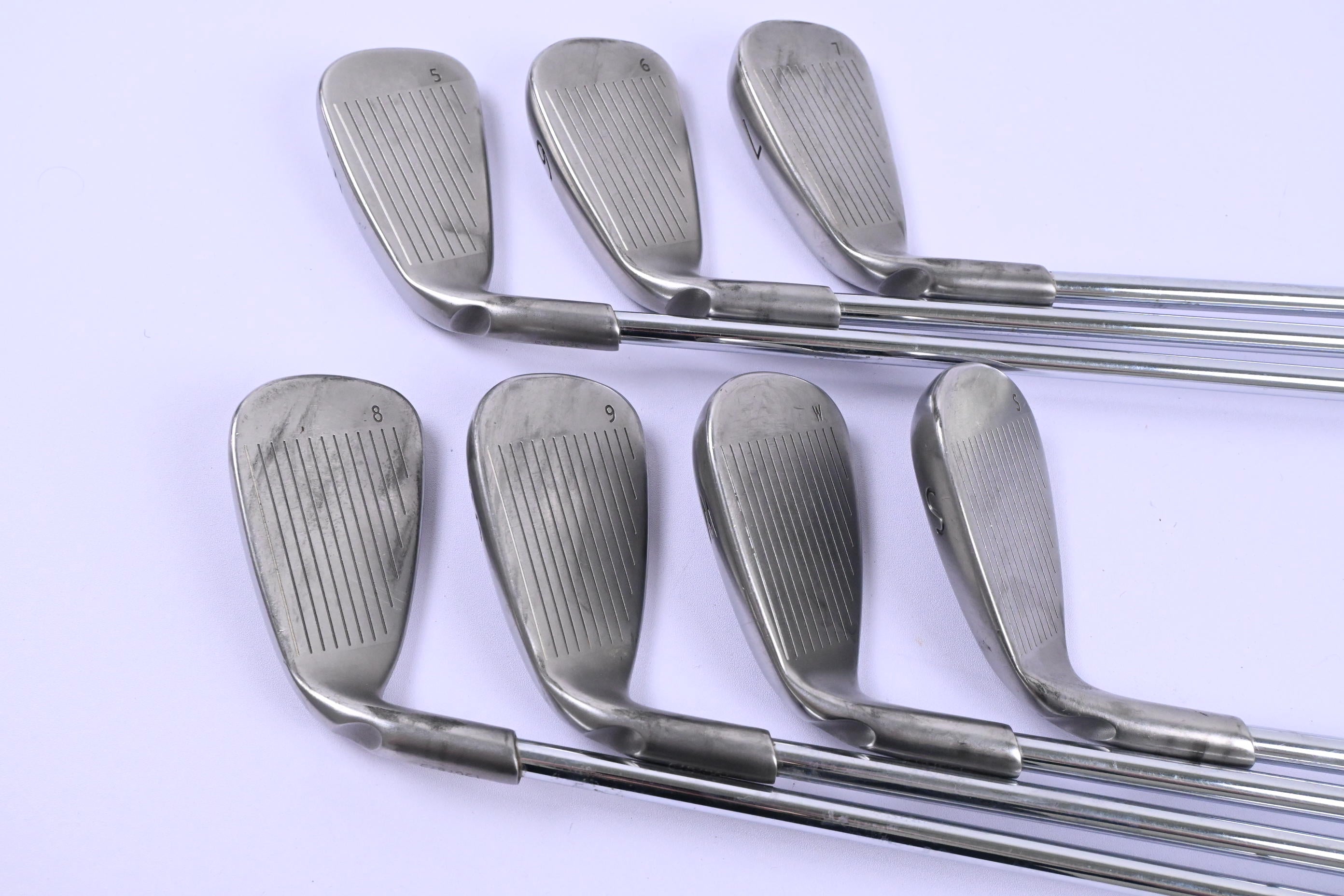 Ping G30 Irons / 5-PW+SW / Black Dot / Regular Flex Ping CFS Distance Shafts