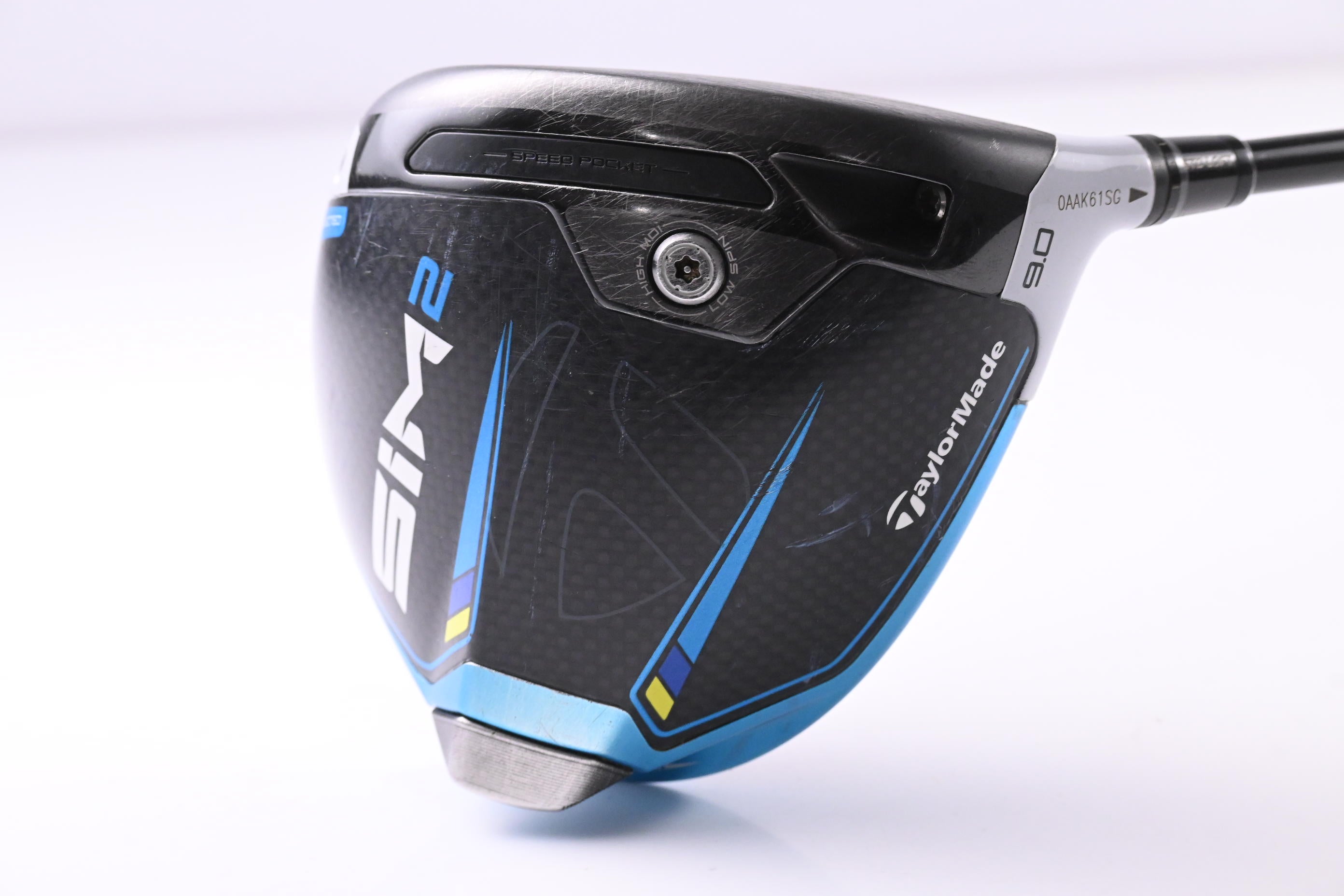 Taylormade SIM2 Driver / 9 Degree / Stiff Flex Tensei AV Raw Blue 60 Shaft