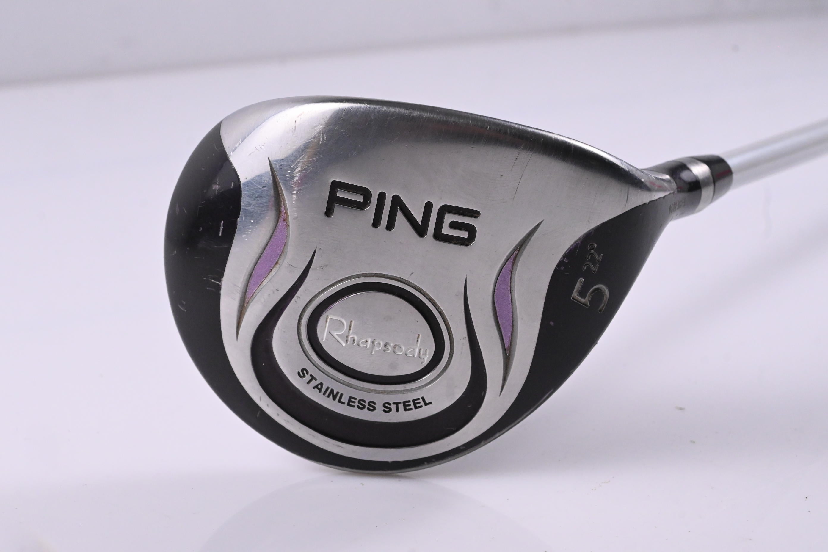 Ladies Ping Rhapsody #5 Wood / 22 Degree / Ladies Flex Ping ULT129 Shaft