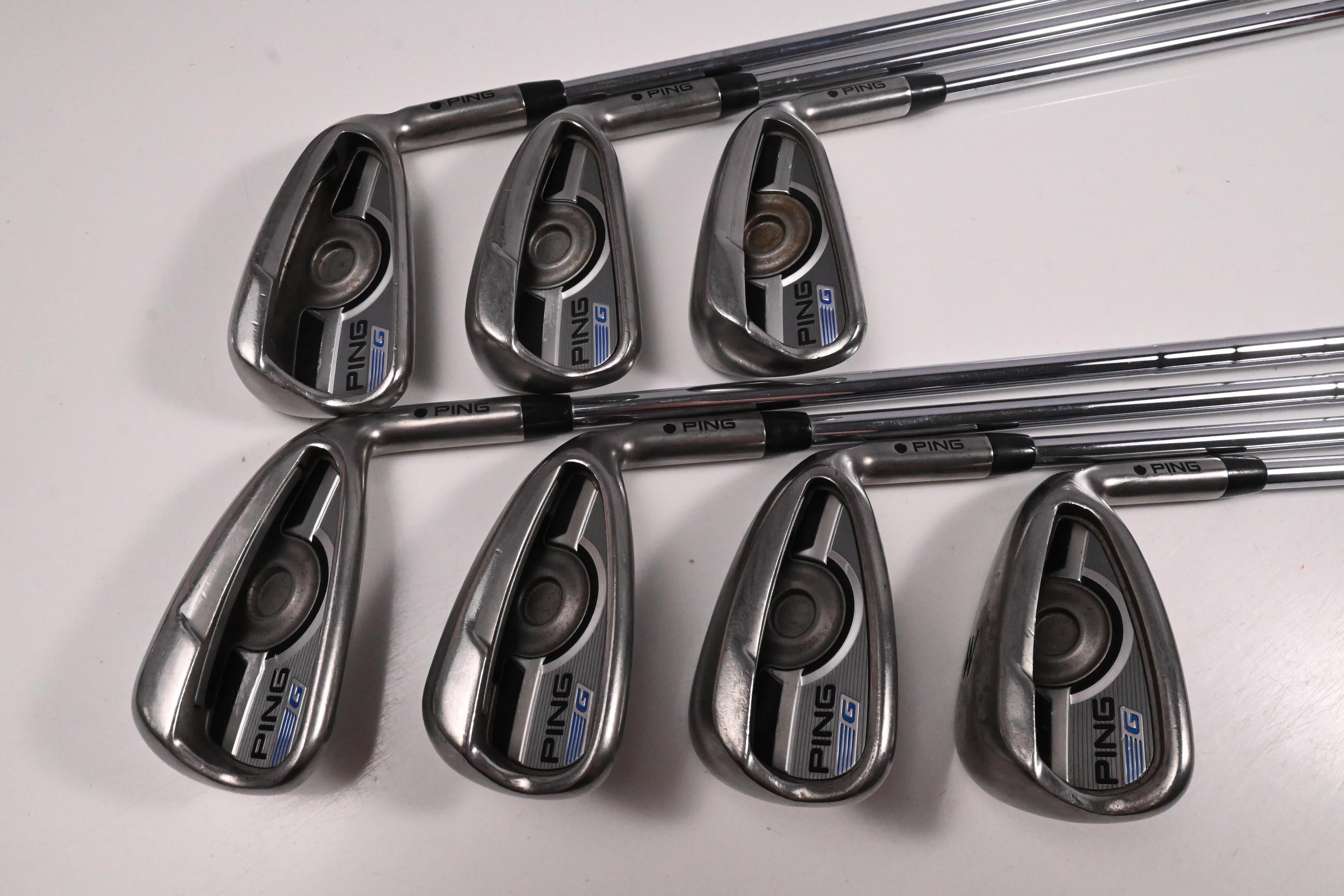 Ping G Series Irons / 4-PW / Black Dot / Regular Flex Ping CFS Distance Shafts