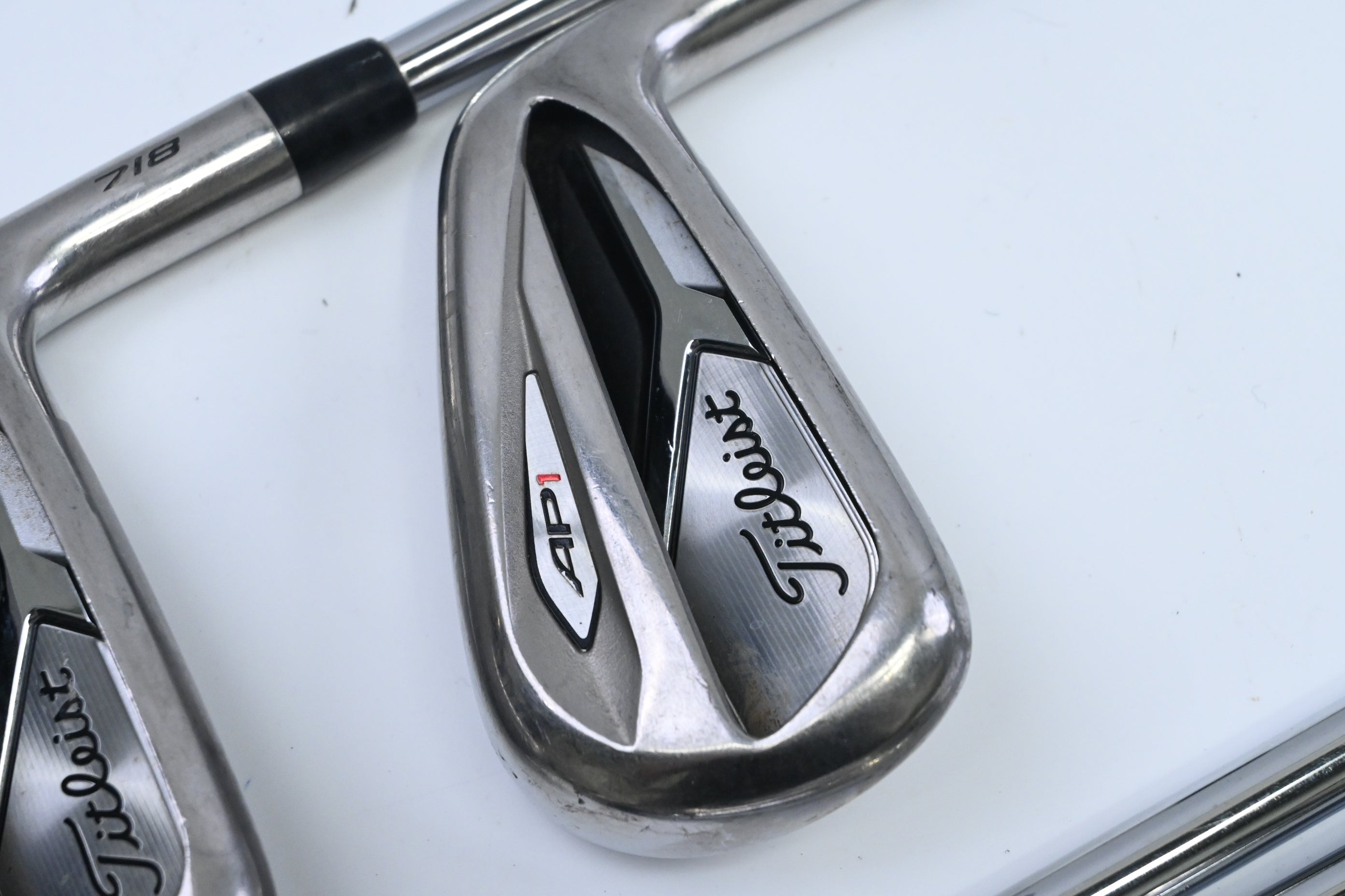 Titleist 718 AP1 Irons / 6-PW / Stiff Flex AMT Red S300 Shafts