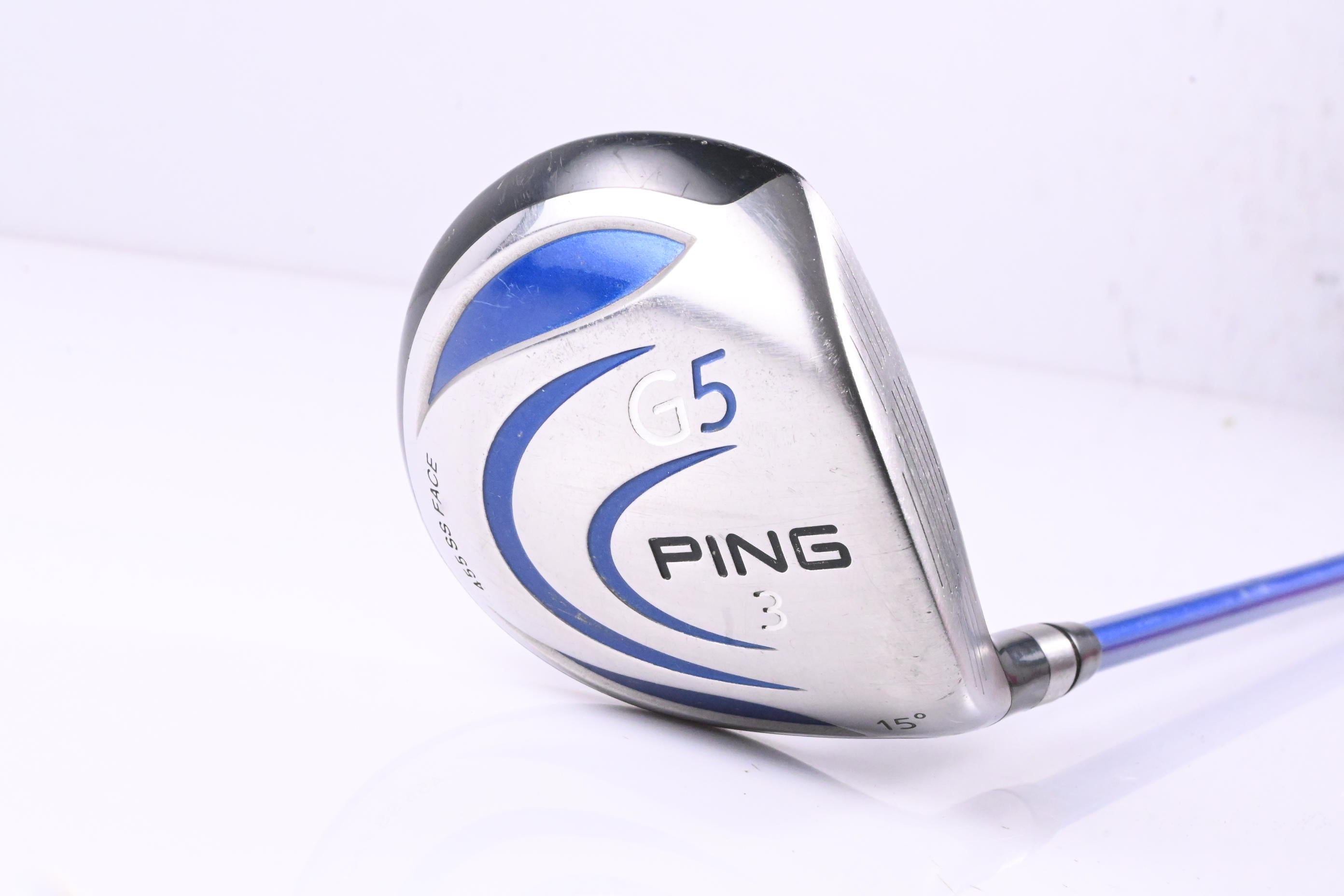 Ping G5 #3 Wood / 15 Degree / Stiff Flex ProLaunch Blue 75 Shaft
