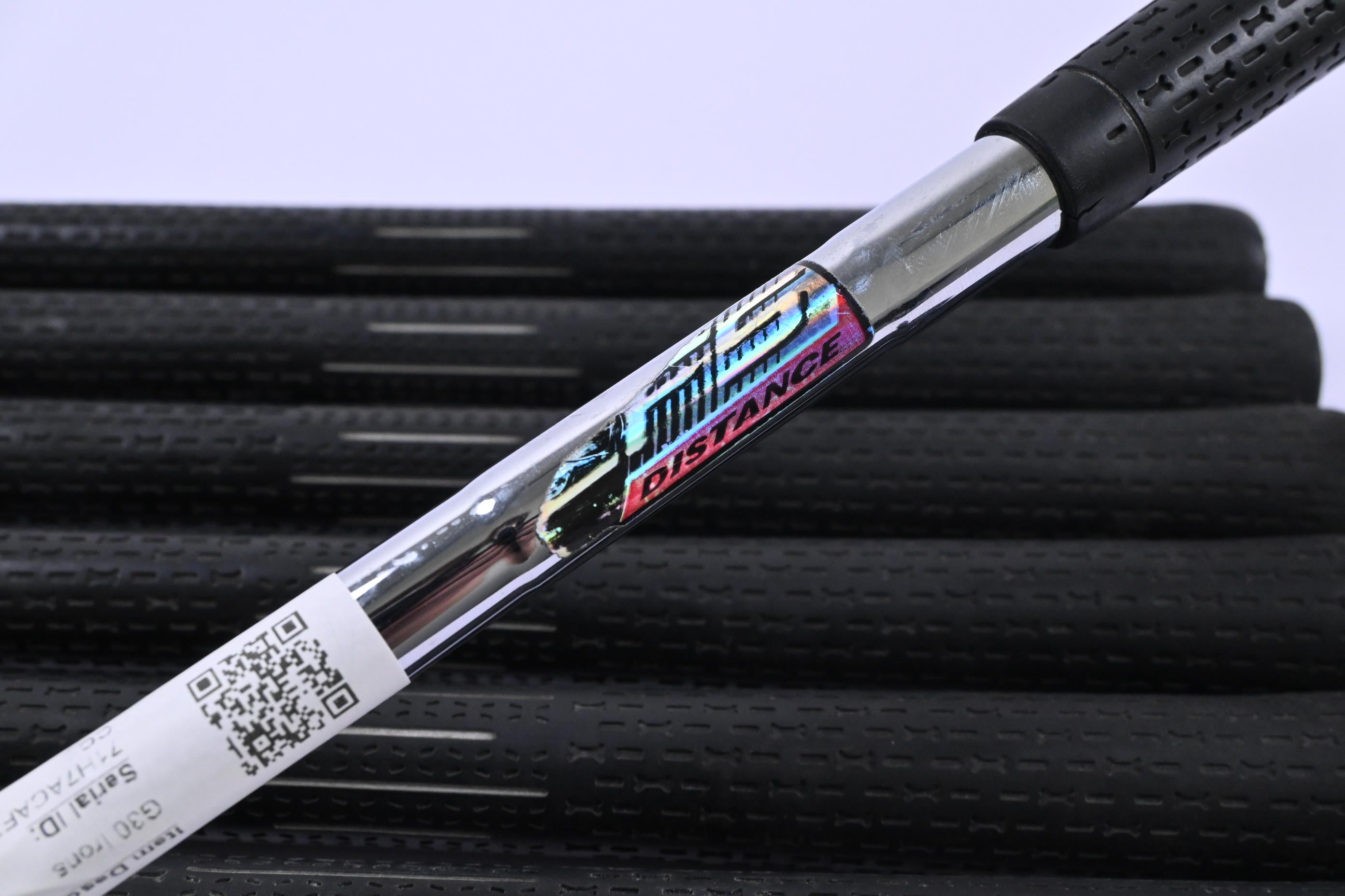 Ping G30 Irons / 5-PW+SW / Black Dot / Regular Flex Ping CFS Distance Shafts