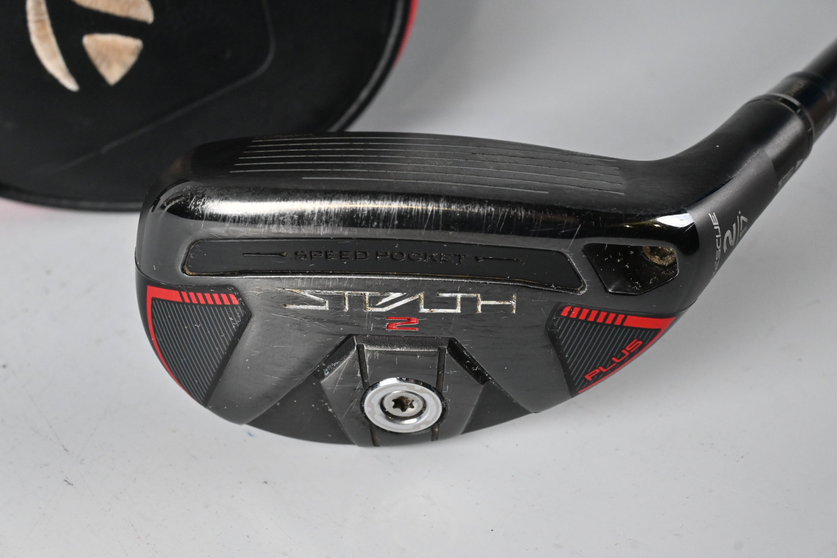 Taylormade Stealth 2 Plus #2 Hybrid / 17 Degree / Stiff Flex HZRDUS Smoke Red