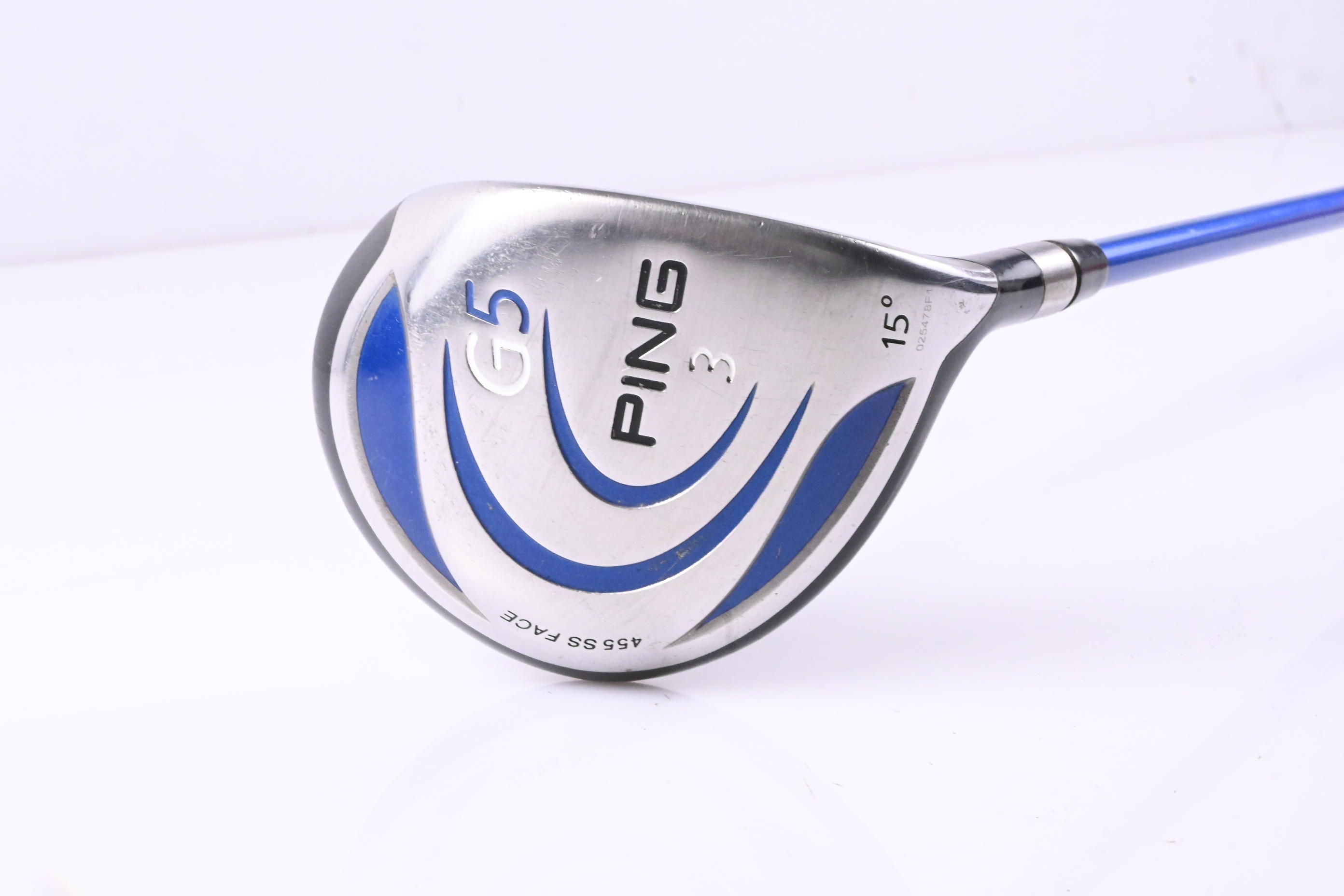 Ping G5 #3 Wood / 15 Degree / Stiff Flex ProLaunch Blue 75 Shaft