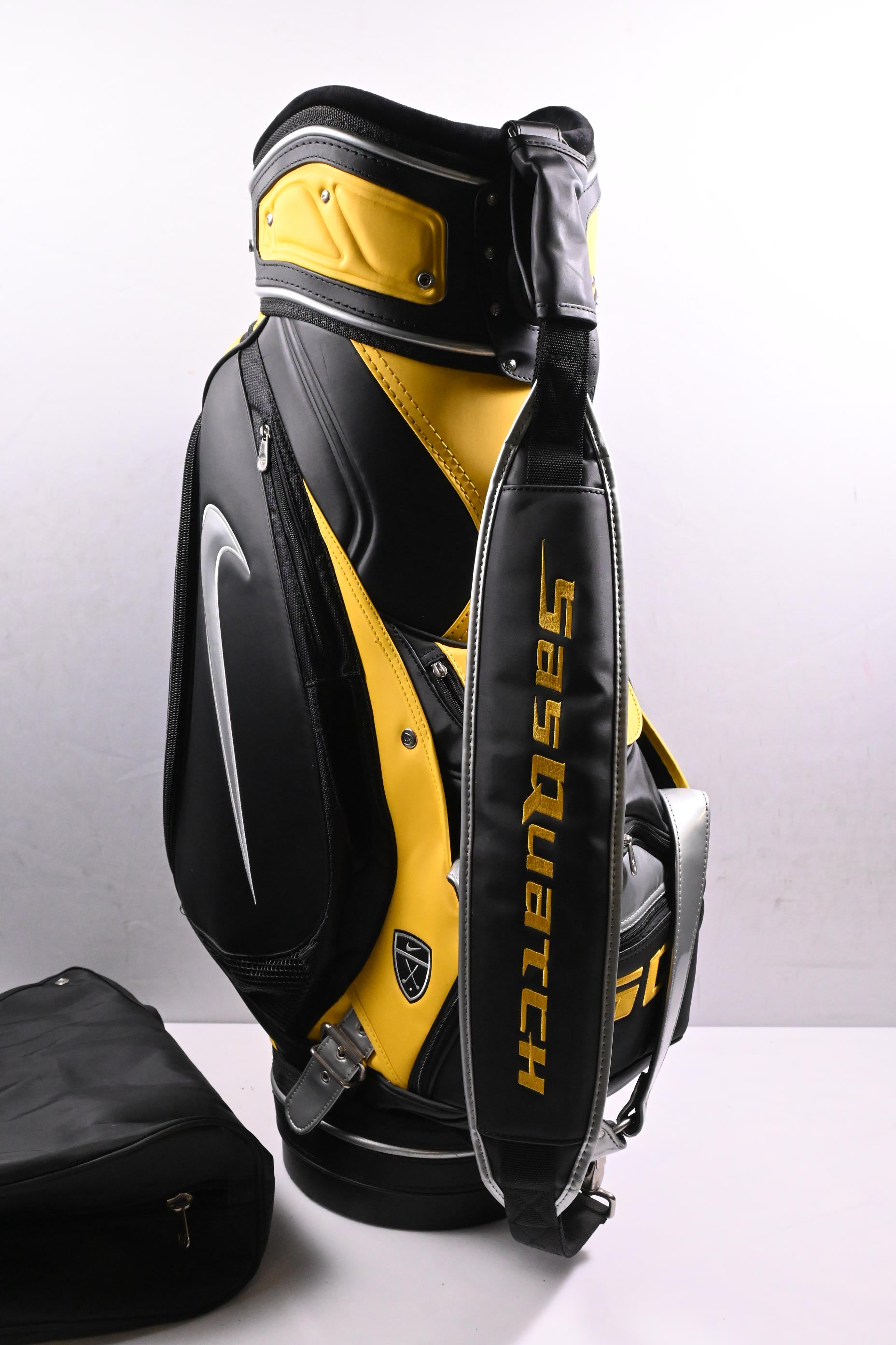 Nike SQ Tour Bag / 6-Way Divider / Black, Yellow