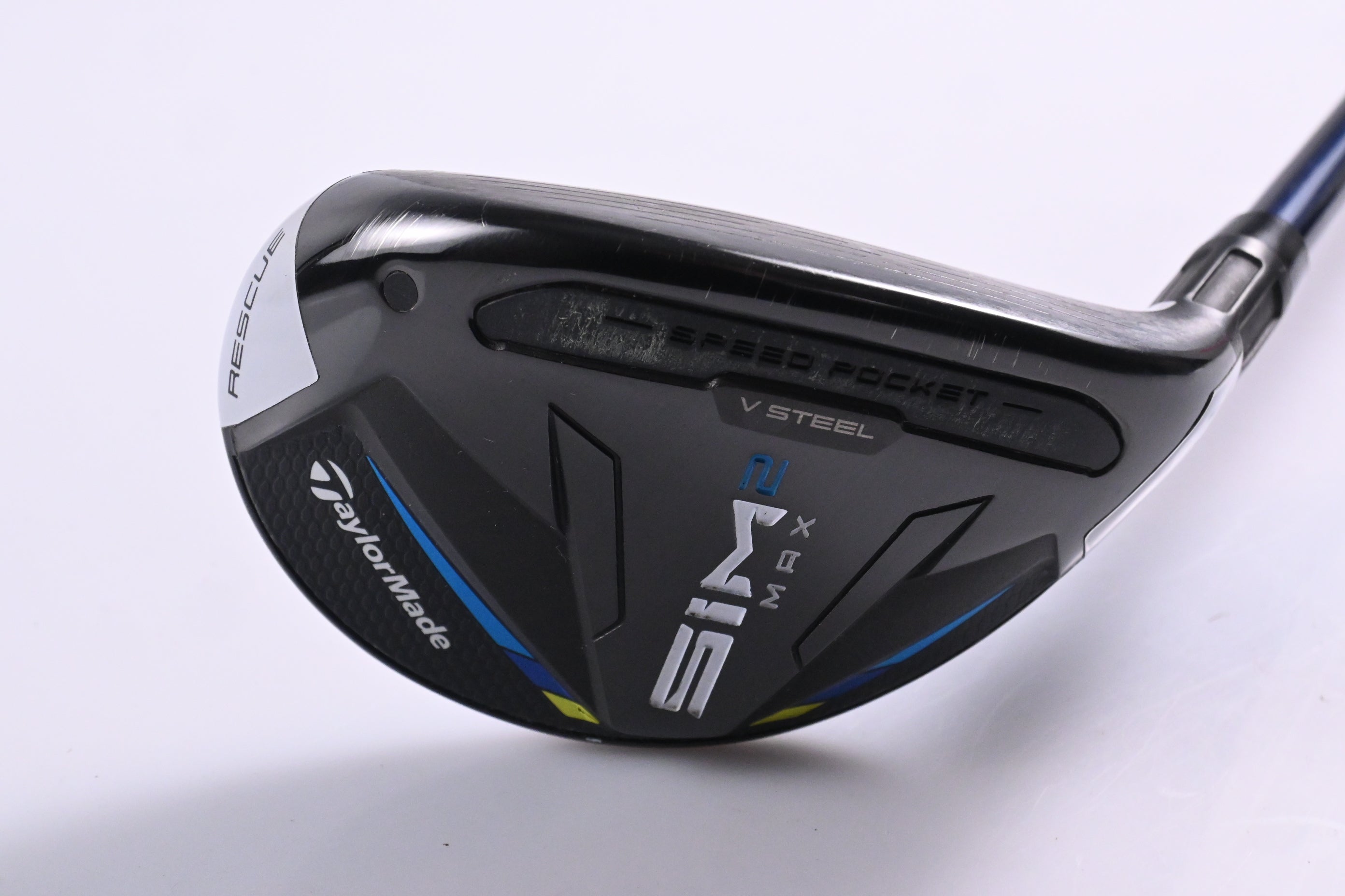 Taylormade SIM2 Max #4 Hybrid / 22 Degree / Regular Flex Fujikura Ventus Blue 6