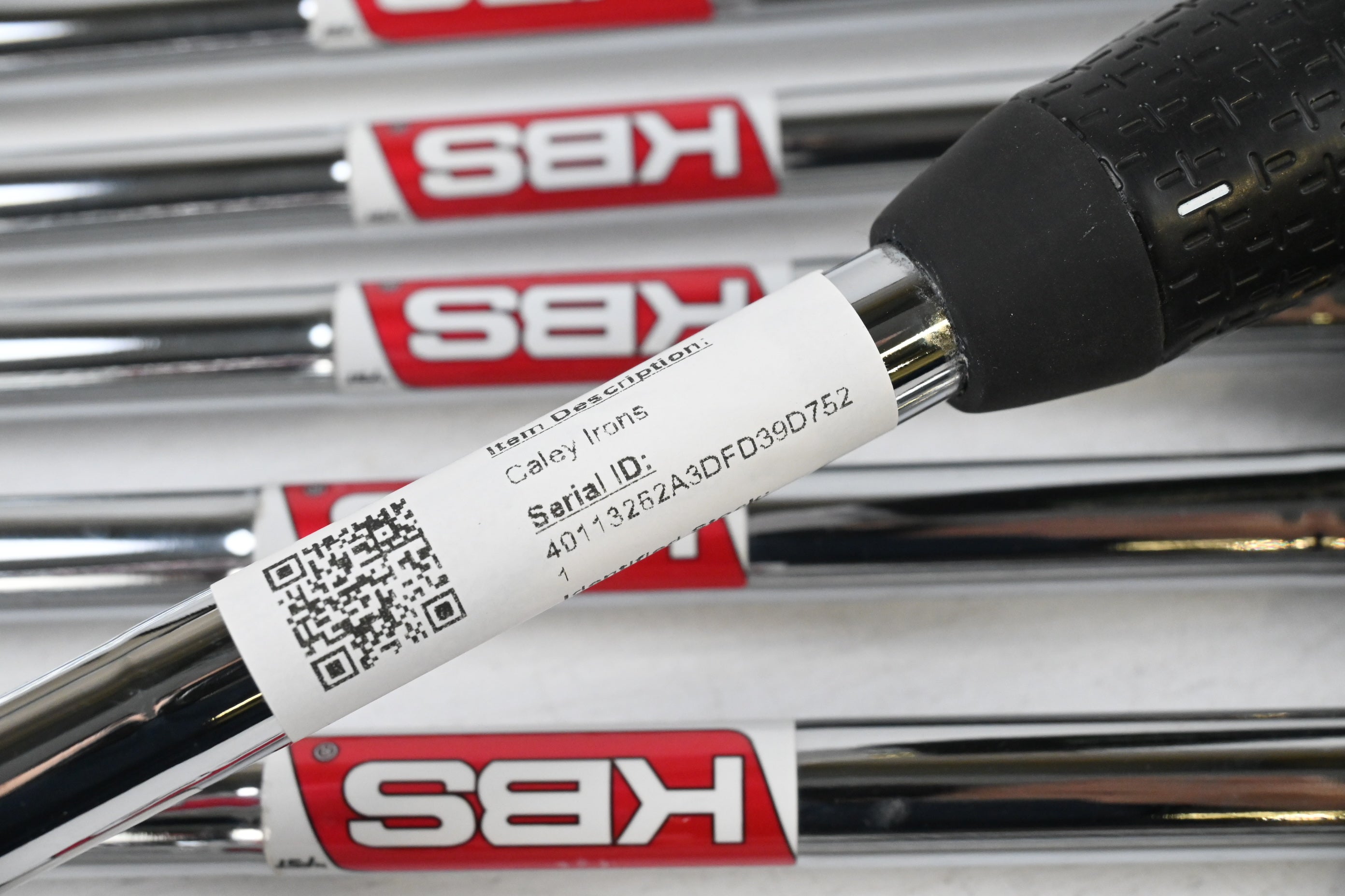Caley Irons / 4-PW / Stiff Flex KBS Tour Lite Shafts