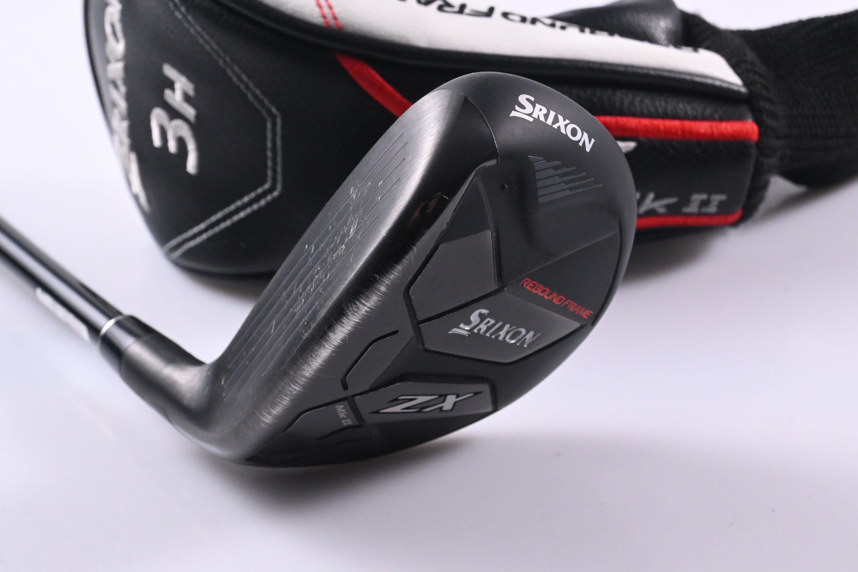 Left Hand Srixon ZX Mk II 2023 #4 Hybrid / 22 Degree / Regular Flex HZRDUS Smoke