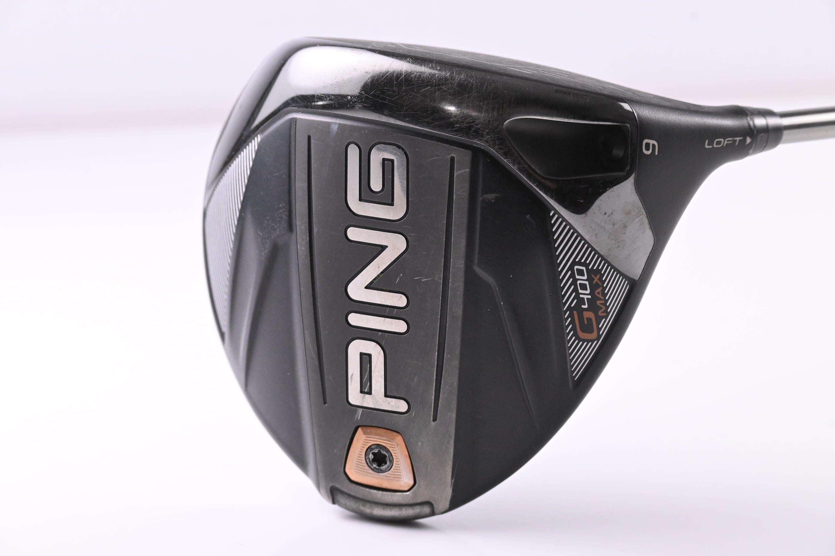 Ping G400 Max Driver / 9 Degree / Stiff Flex Ping Tour 65 Shaft