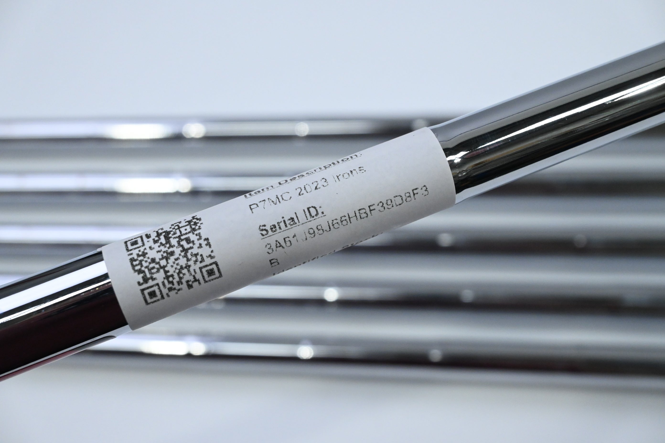 Taylormade P7MC 2023 / 5-PW / Stiff Flex KBS Tour Shafts