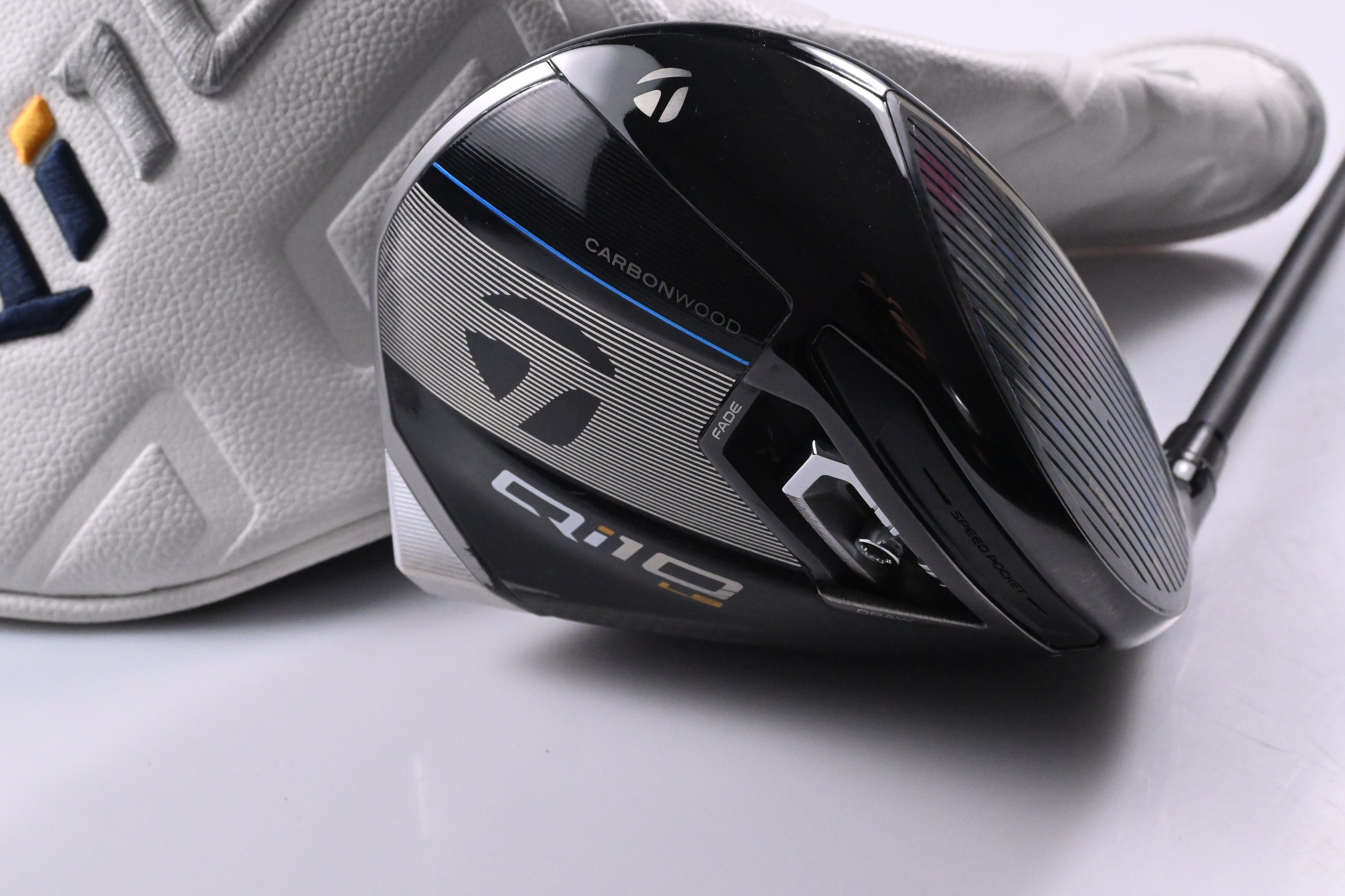 Taylormade Qi10 LS Driver / 10.5 Degree / Stiff Flex Reax Blue 50 Shaft