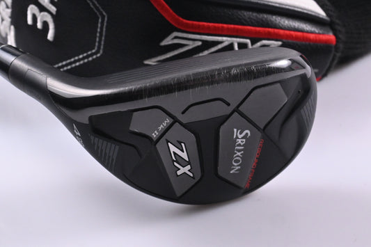 Left Hand Srixon ZX Mk II 2023 #4 Hybrid / 22 Degree / Regular Flex HZRDUS Smoke