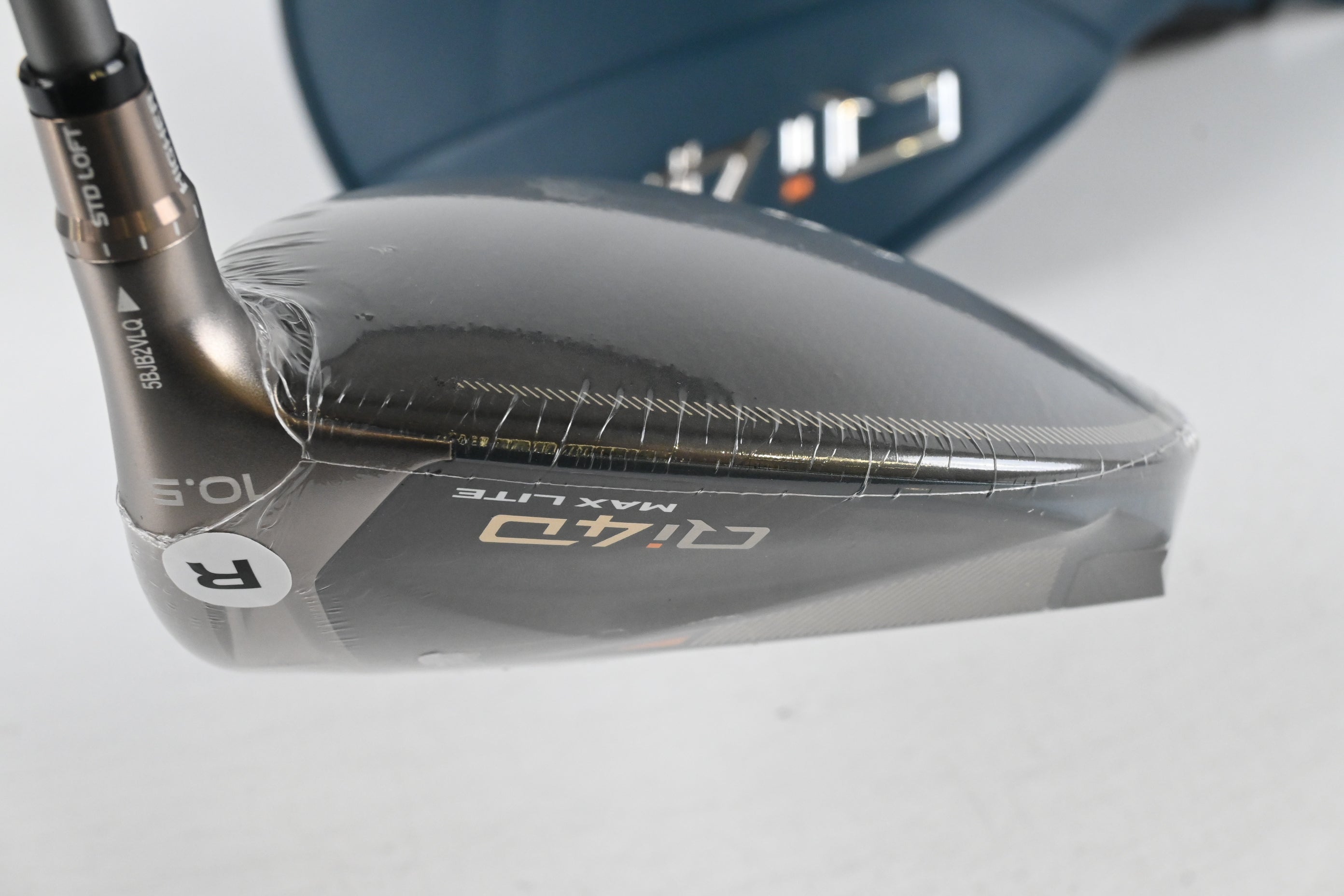 Taylormade Qi4D Max Lite Driver / 10.5 Degree / Regular Flex Reax Blue 40 Shaft