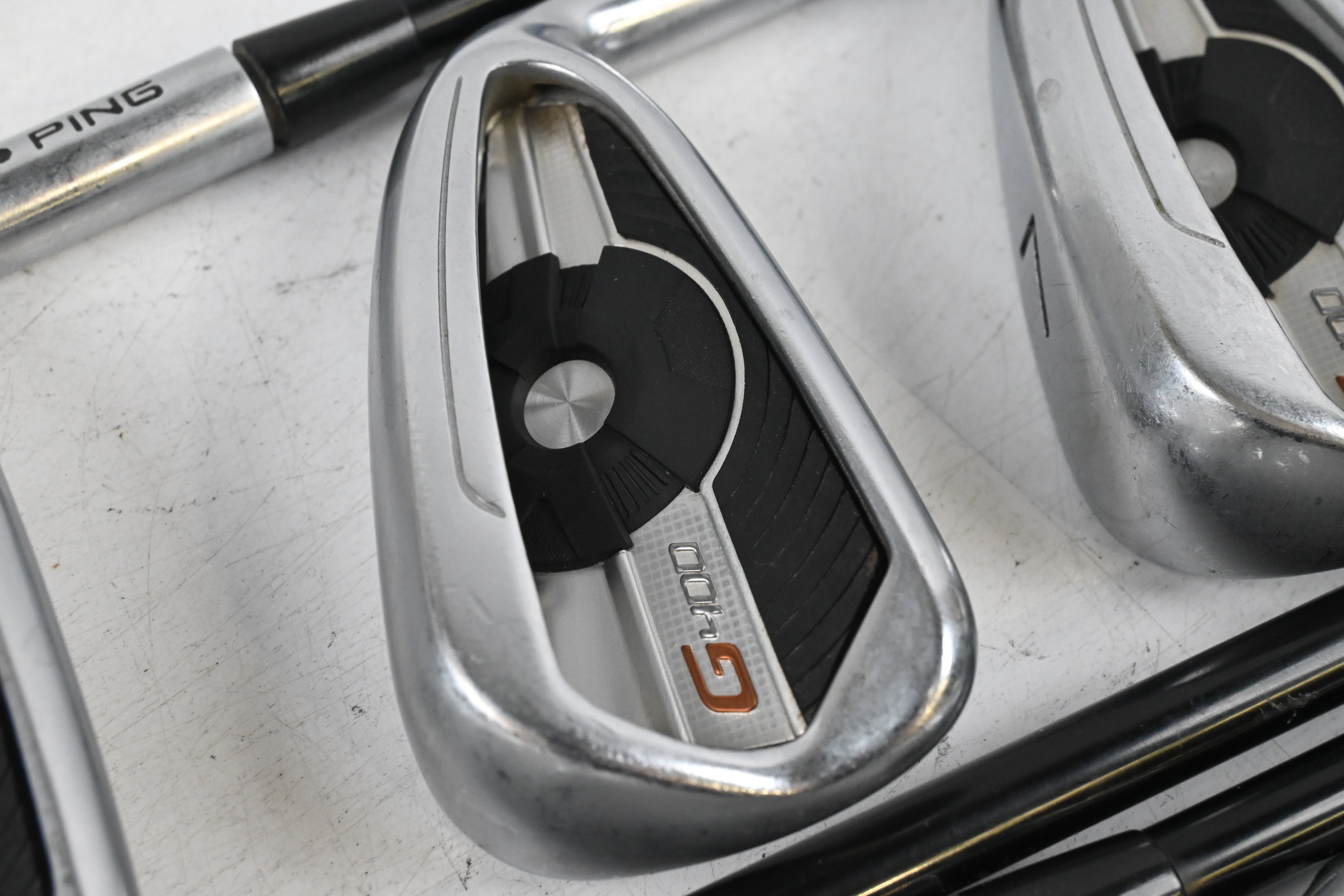 Ping G400 Irons / 5-PW+GW / Black Dot / Senior Flex Alta CB Shafts