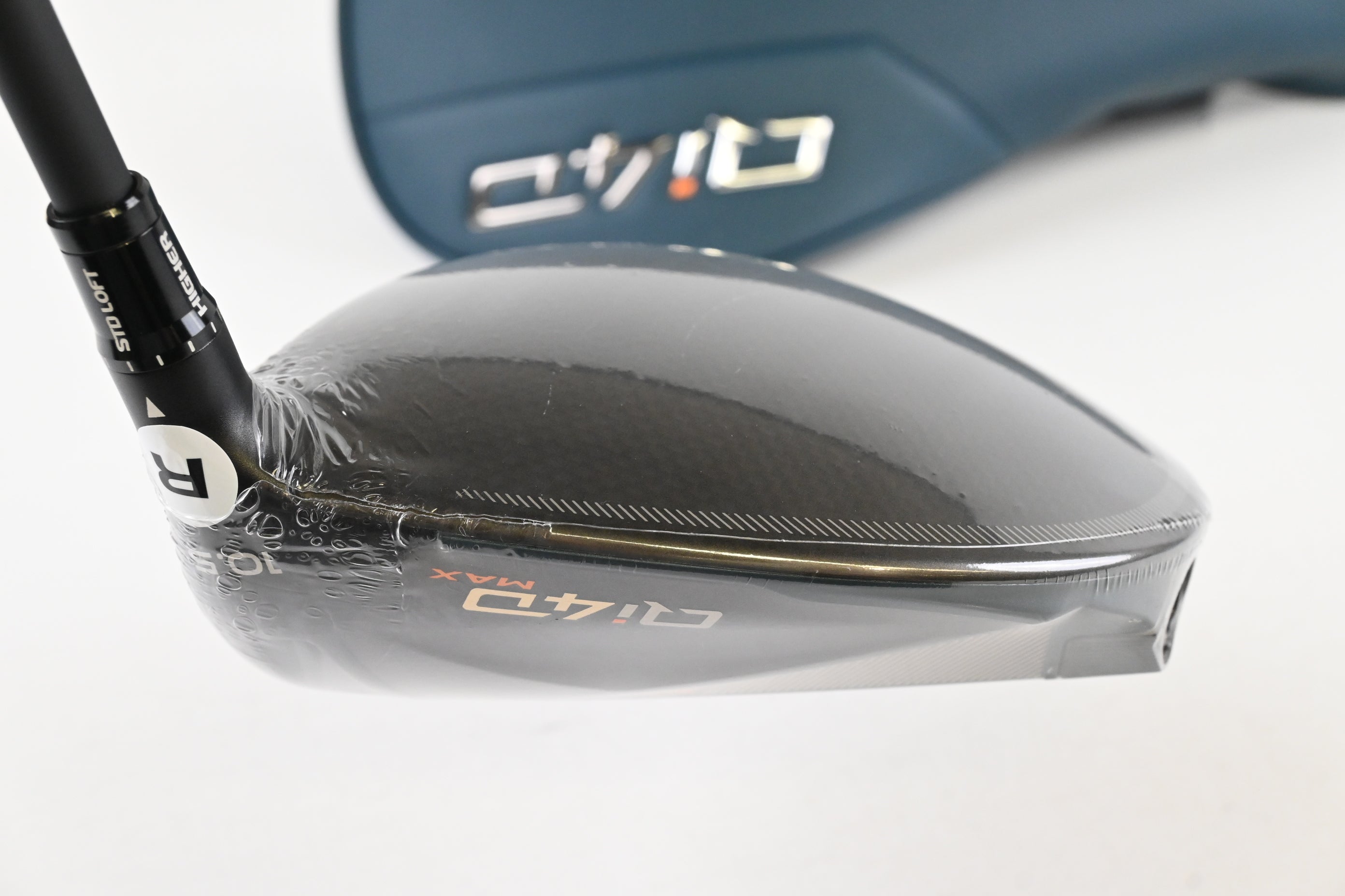 Taylormade Qi4D Max Driver / 10.5 Degree / Regular Flex Reax Blue 50 Shaft