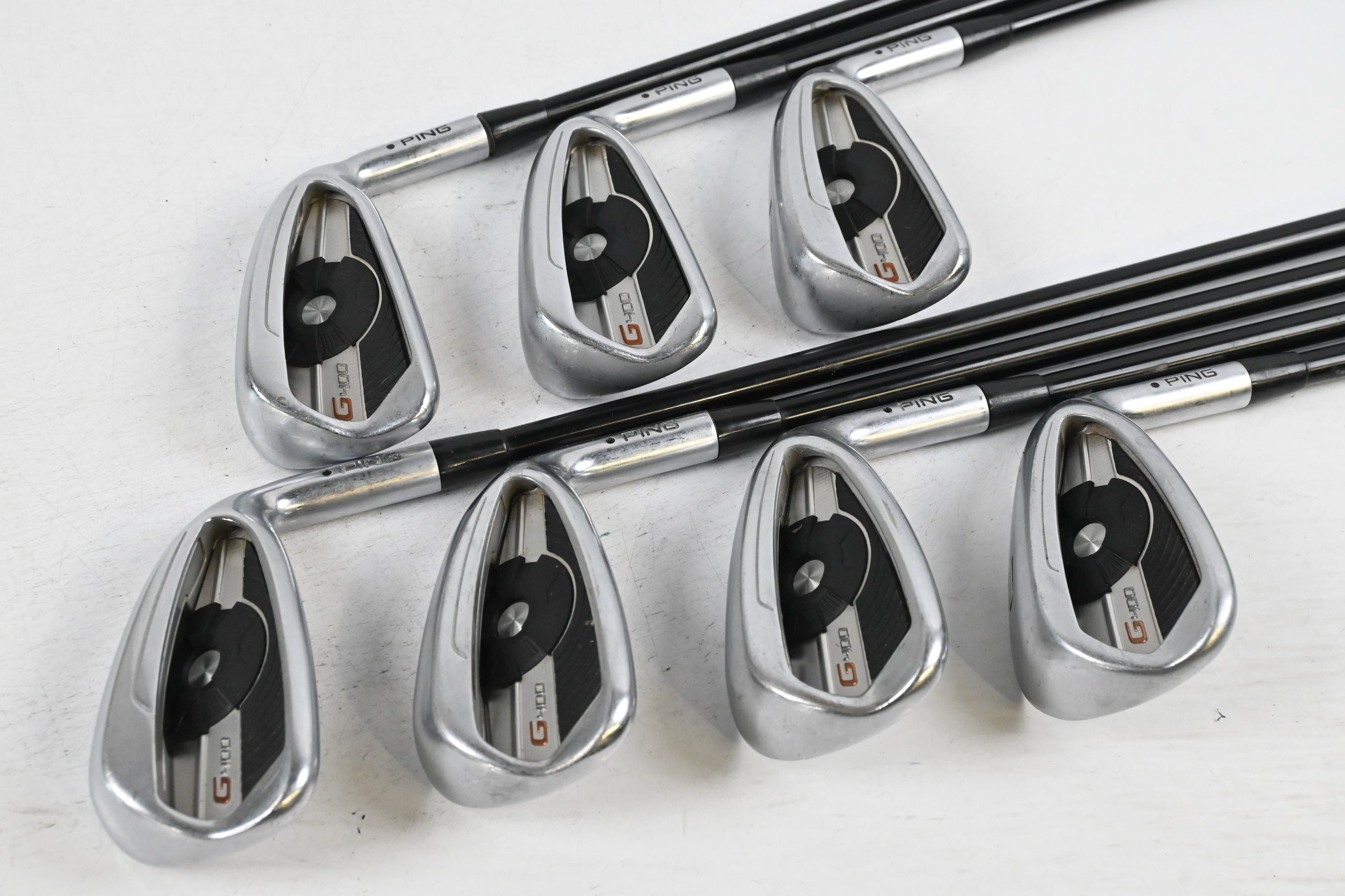 Ping G400 Irons / 5-PW+GW / Black Dot / Senior Flex Alta CB Shafts