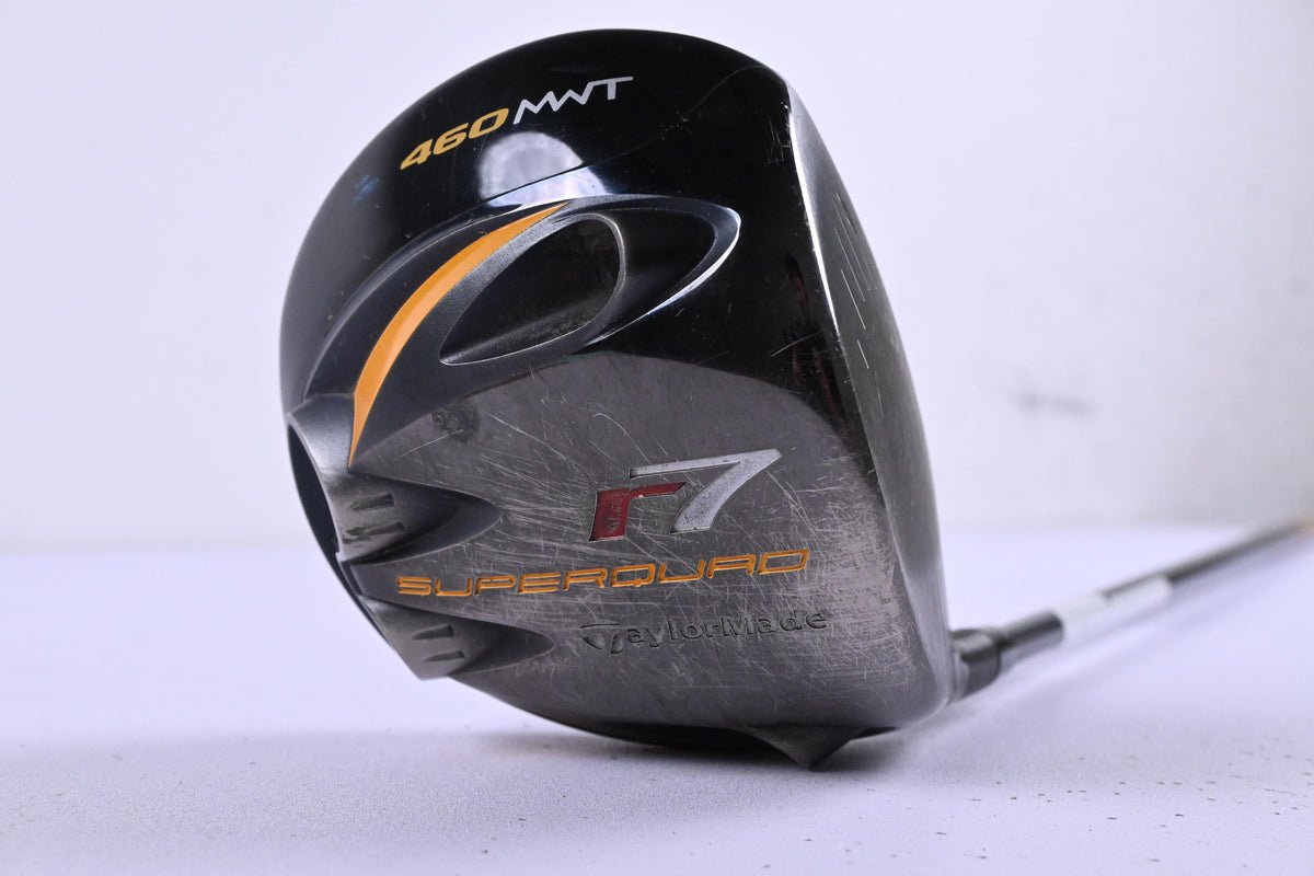 Taylormade R7 Superquad Driver / 9.5 Degree / Stiff Flex Fujikura REAX 65 Shaft
