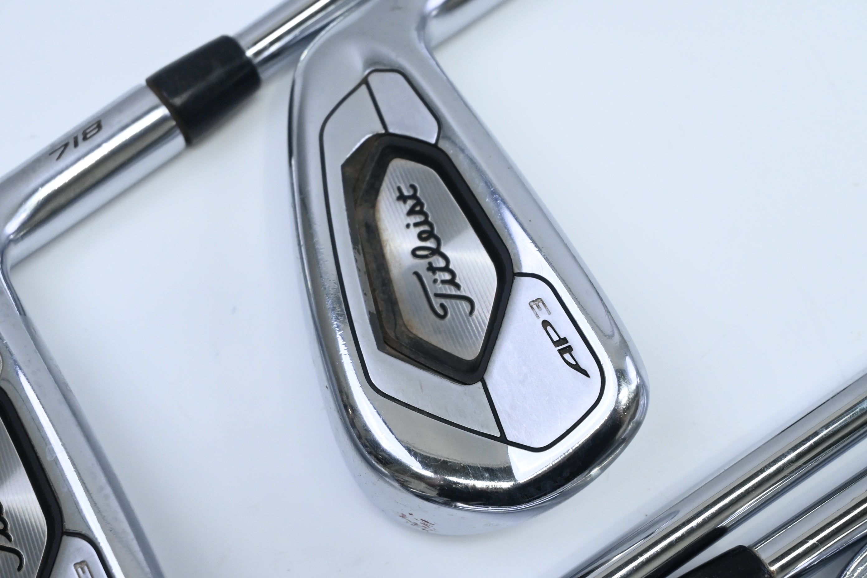 Titleist 718 AP3 Irons / 6-PW / Stiff Flex AMT Black S300 Shaft
