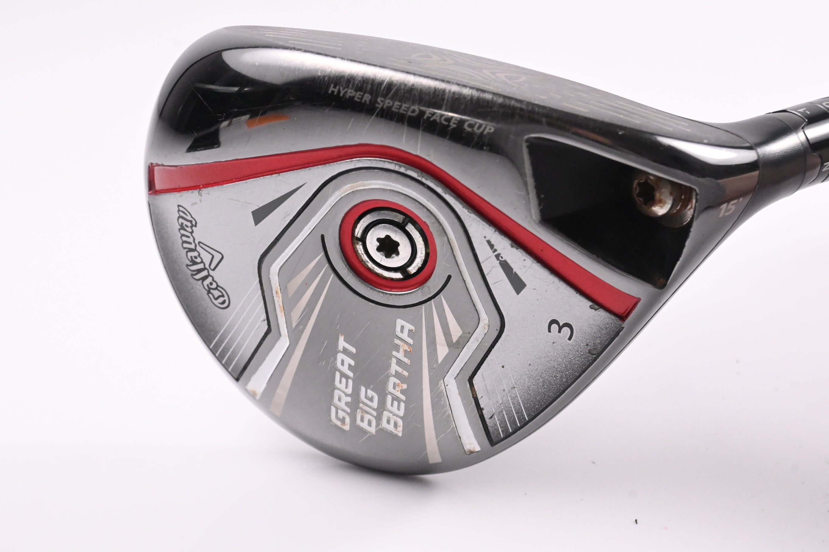 Callaway Great Big Bertha 2016 #3 Wood / 15 Degree / Stiff Flex Denali Charcoal