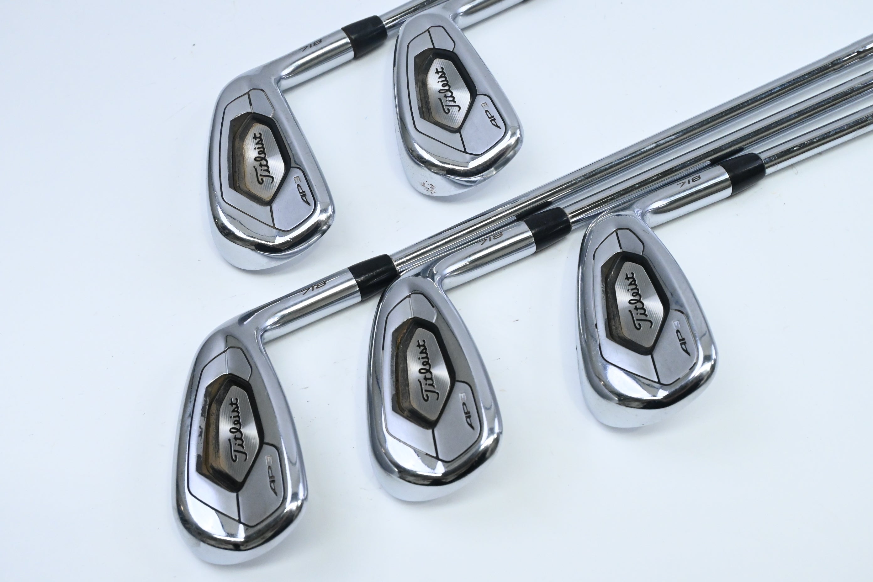 Titleist 718 AP3 Irons / 6-PW / Stiff Flex AMT Black S300 Shaft